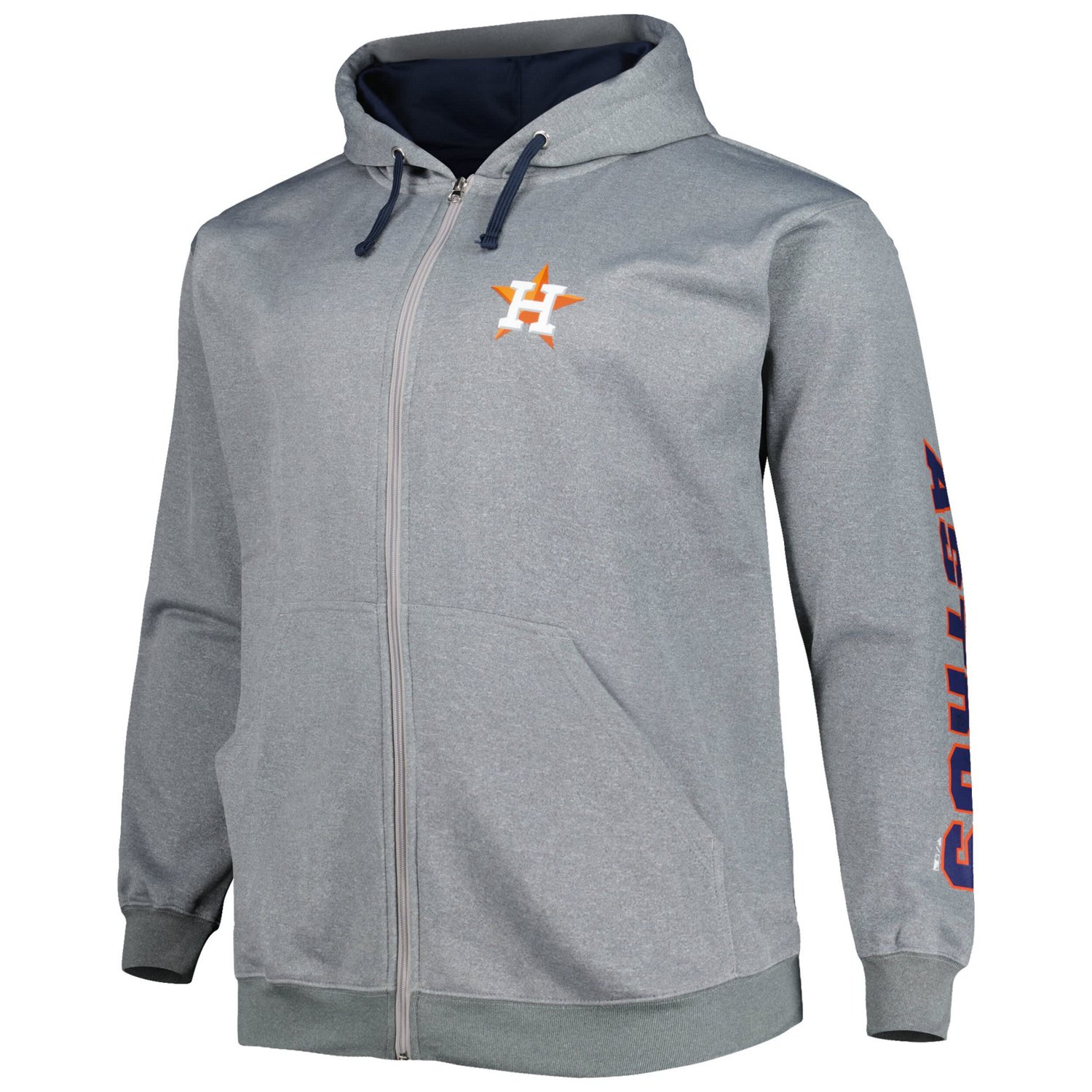 Profile Houston Astros Big  Tall Pullover Hoodie