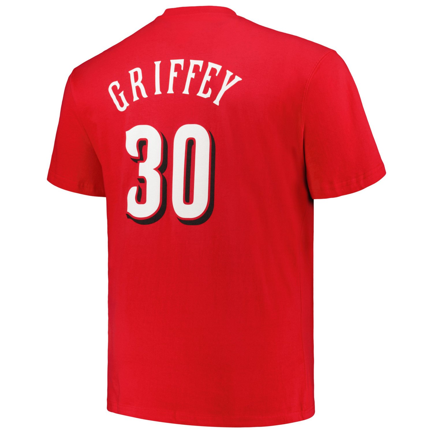 Profile Ken Griffey Cincinnati s Big  Tall Cooperstown Collection Player Name  Number T-Shirt - view number 3