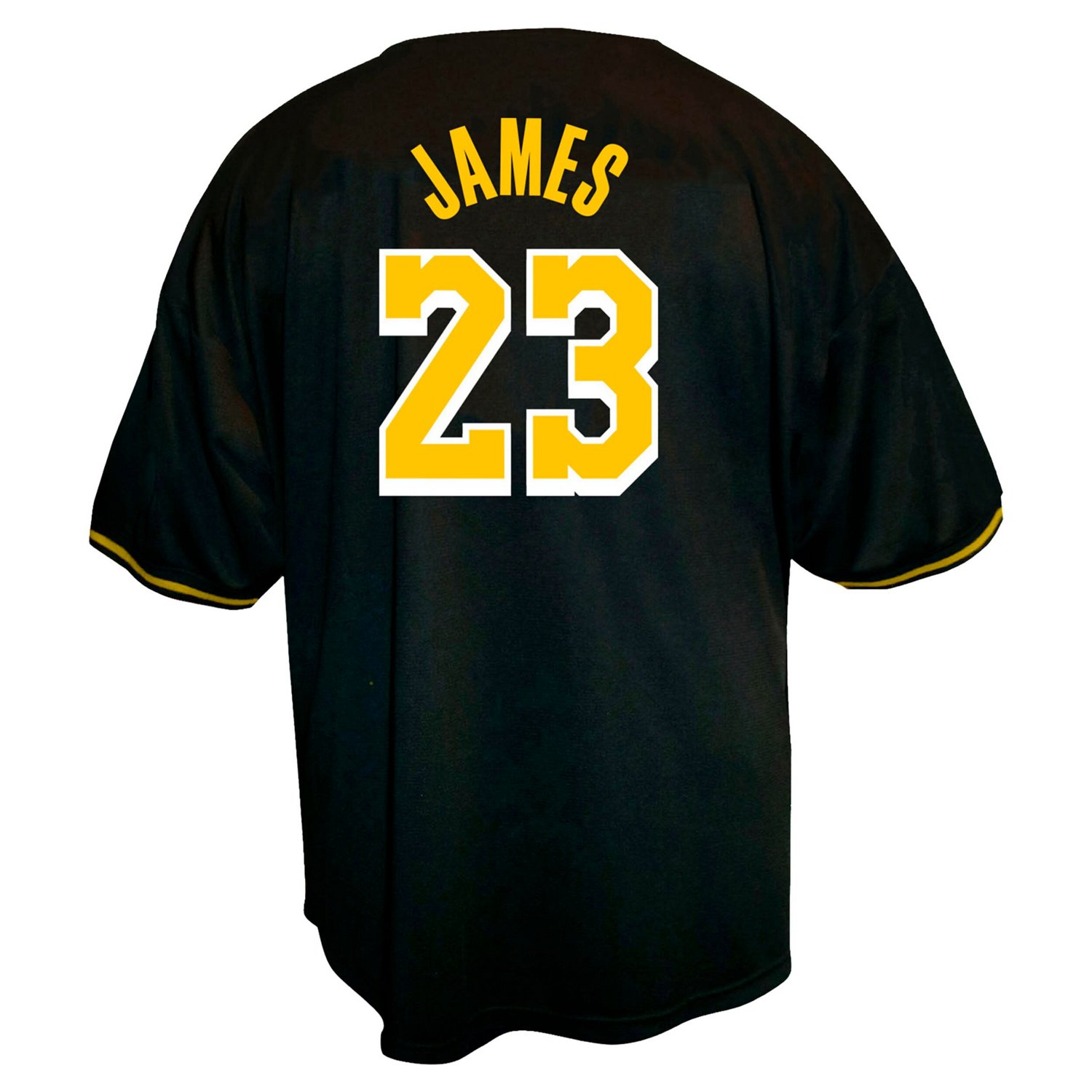 Profile LeBron James Los Angeles Lakers Big  Tall Name  Number Button-Up Jersey                                                  - view number 3