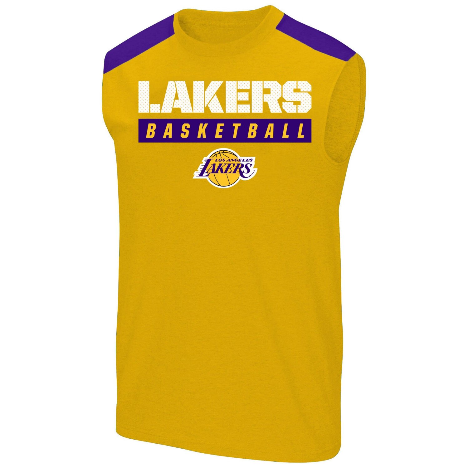 Profile LeBron James Los Angeles Lakers Big  Tall Player Muscle Tank - view number 2