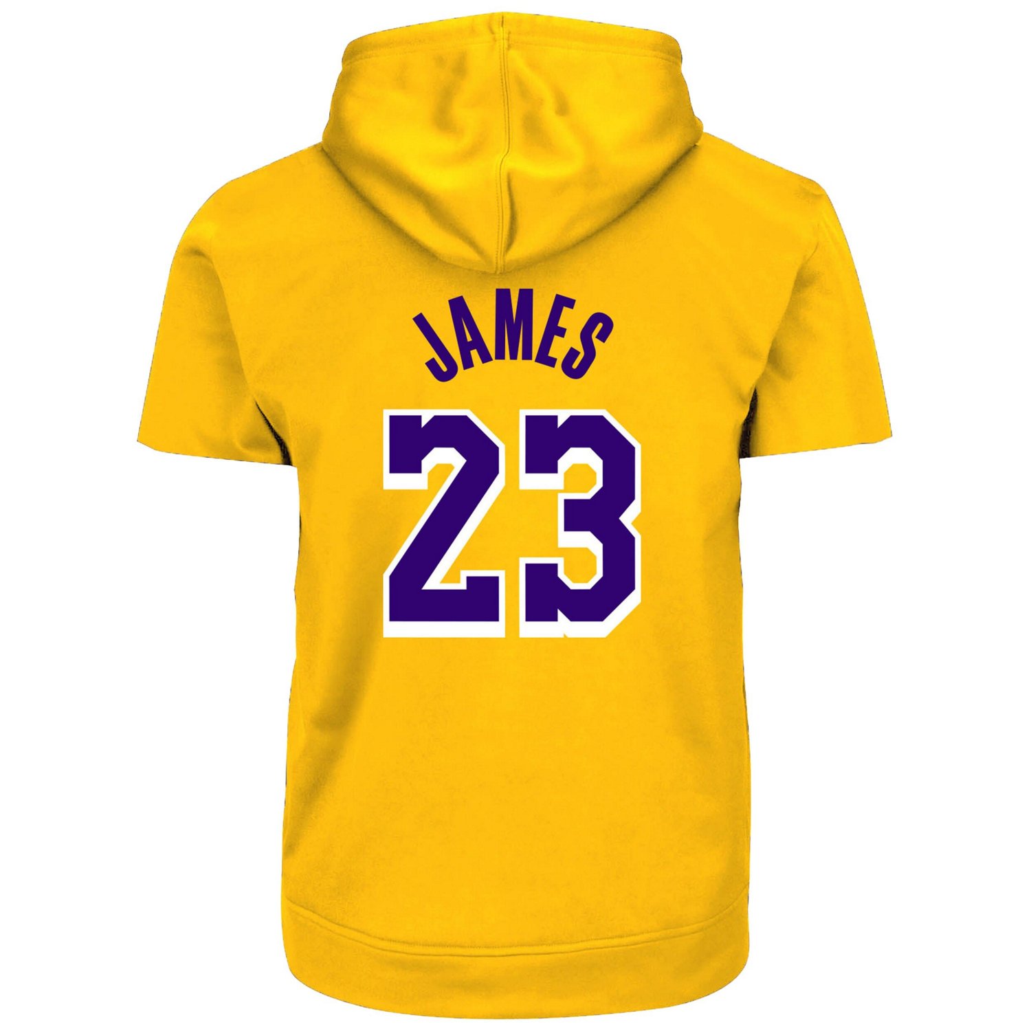 Profile LeBron James Los Angeles Lakers Big  Tall Pullover Short Sleeve Hoodie                                                   - view number 3