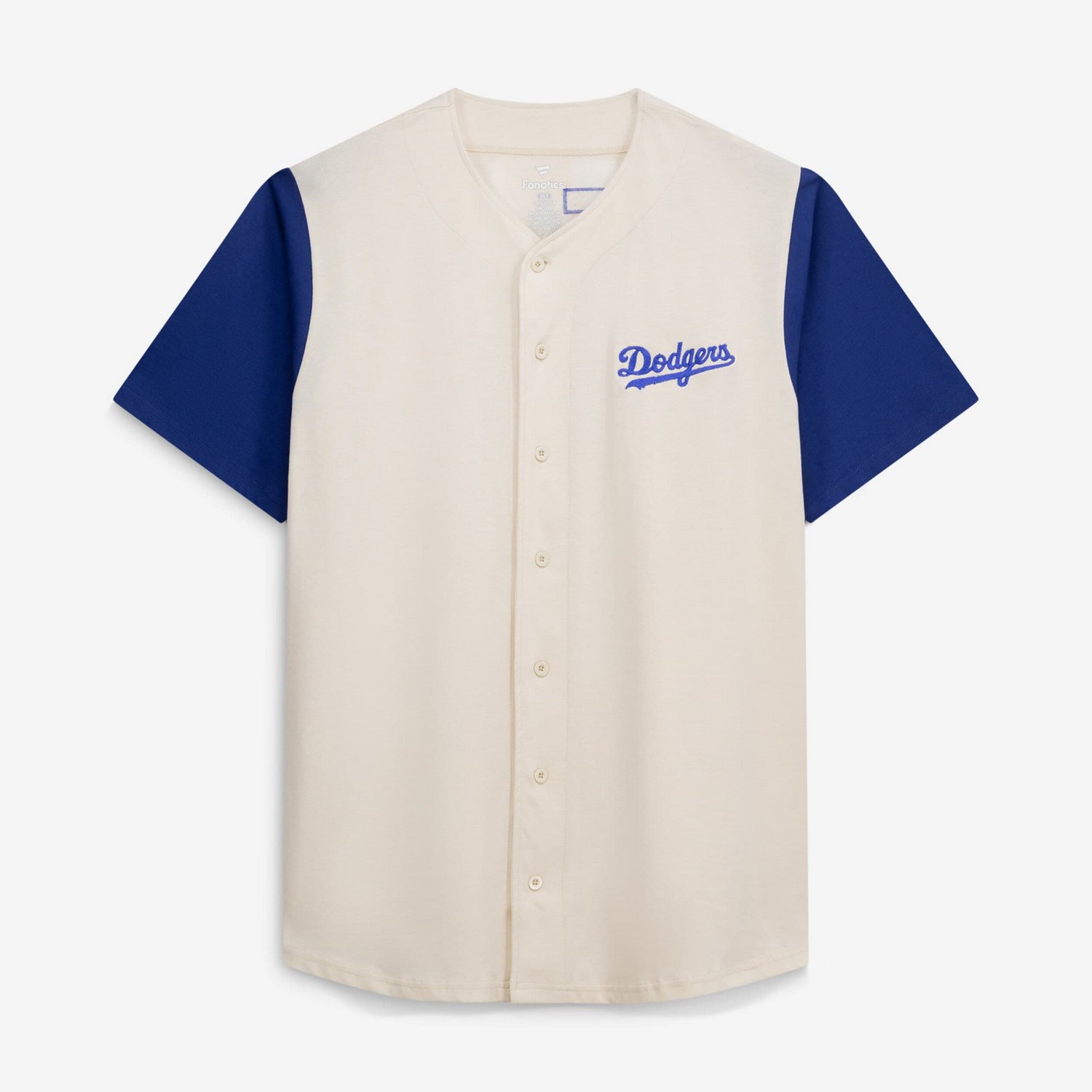 Profile Los Angeles Dodgers Big  Tall Full-Button Jersey - view number 2
