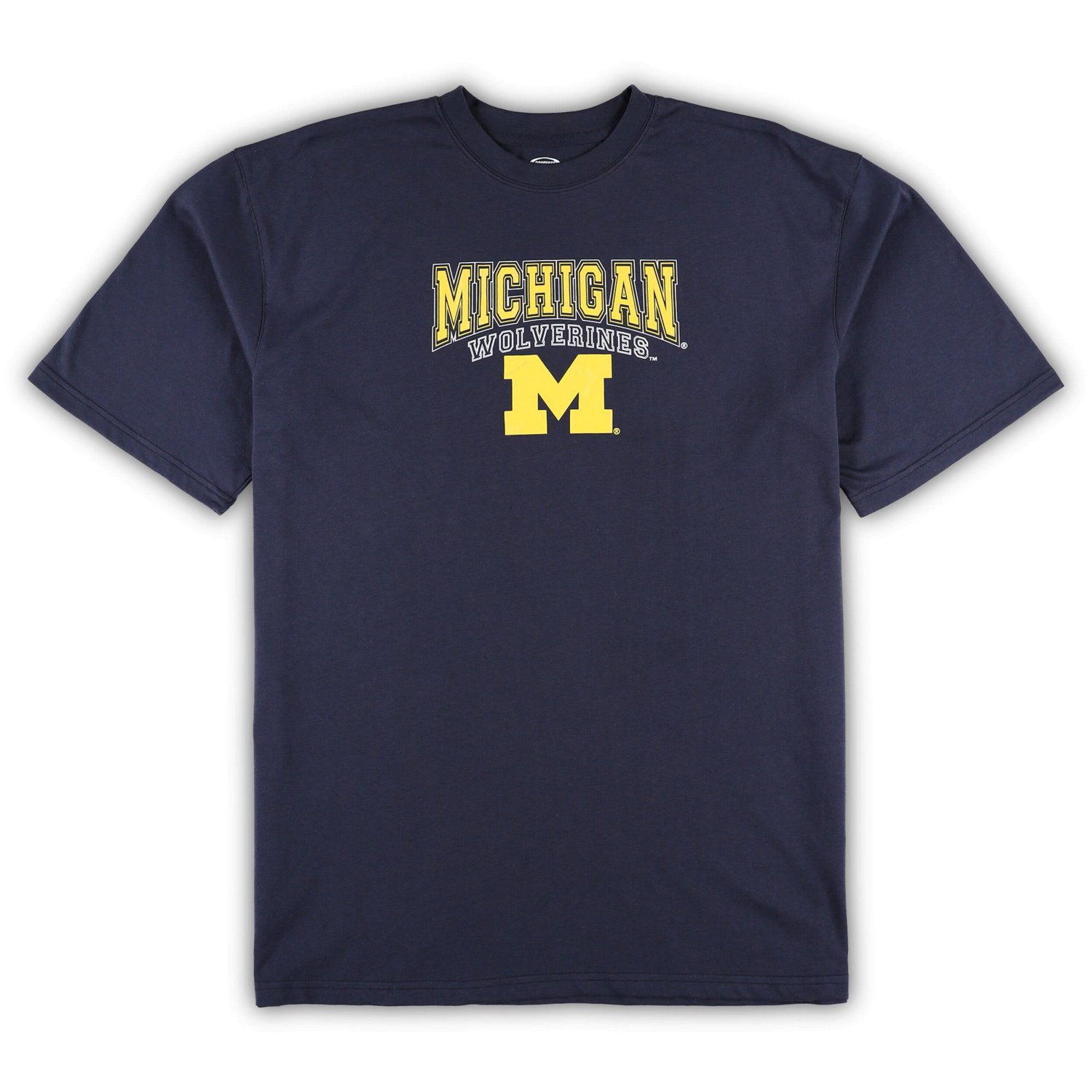 Profile Maize Michigan Wolverines Big  Tall 2-Pack T-Shirt  Flannel Pants Set - view number 2