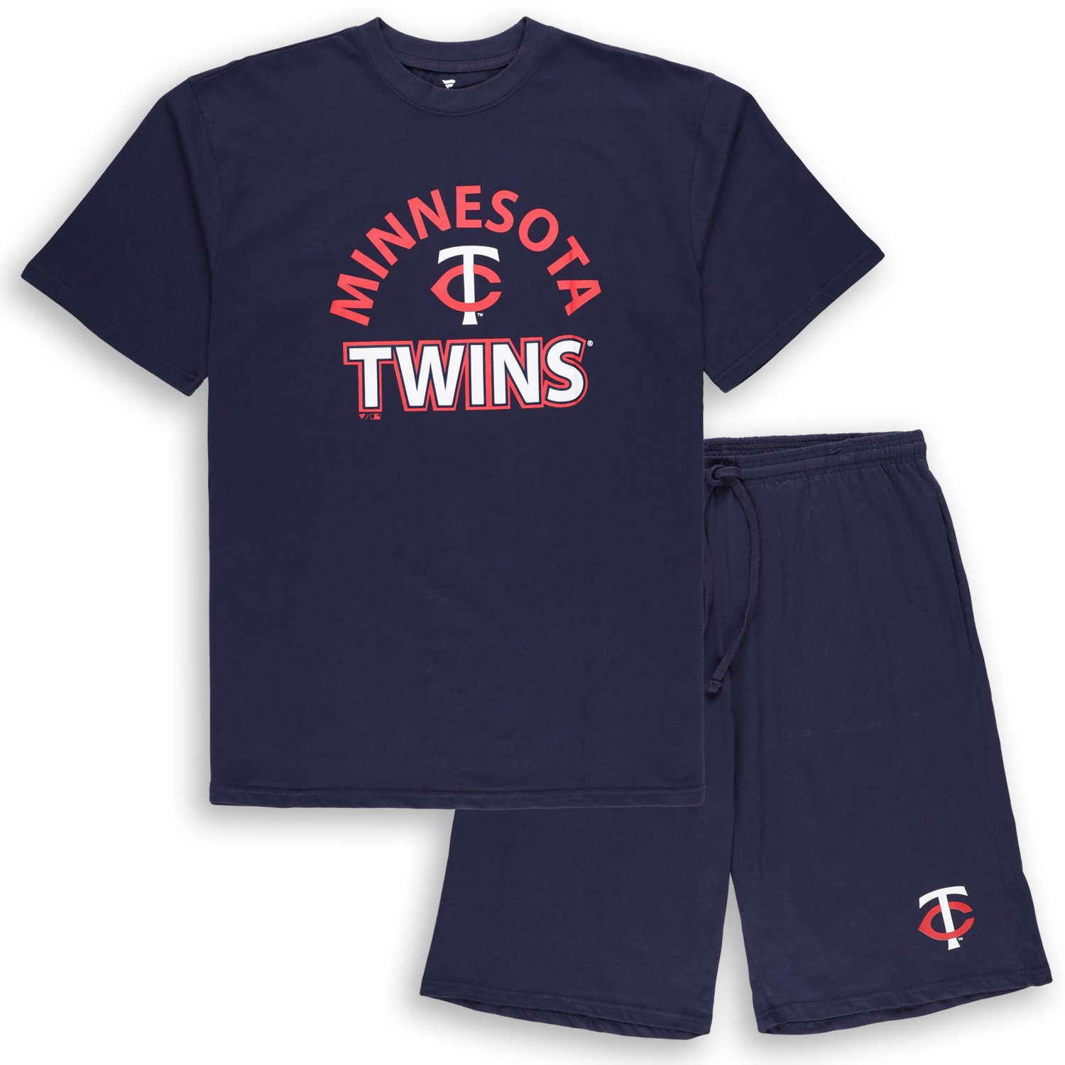 Profile Minnesota Twins Big  Tall T-Shirt  Shorts Combo Set