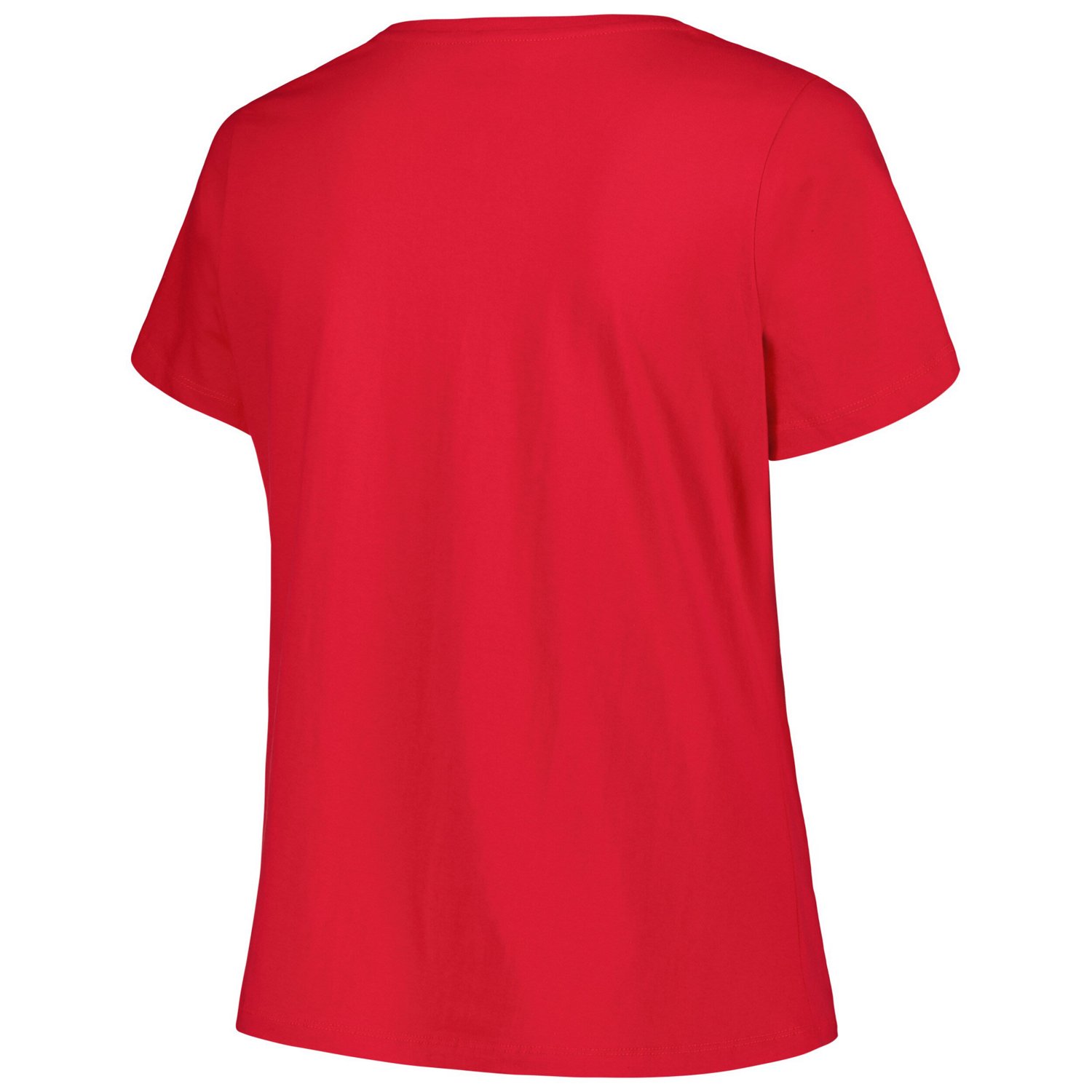 Profile Ohio State Buckeyes Plus Size Arch Over Logo Scoop Neck T-Shirt - view number 3