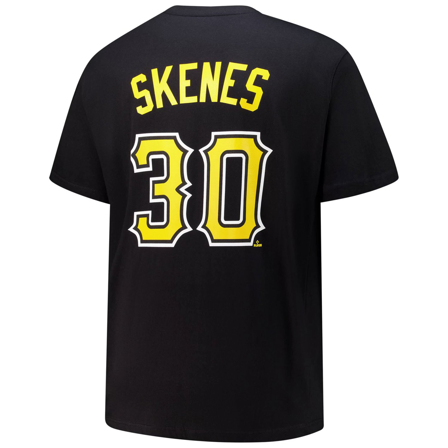Profile Paul Skenes Pittsburgh Pirates Big  Tall Name  Number T-Shirt - view number 3