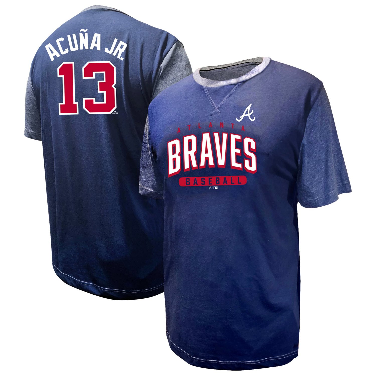 Profile Ronald Acua Jr Atlanta Braves Big  Tall Name Number T-Shirt
