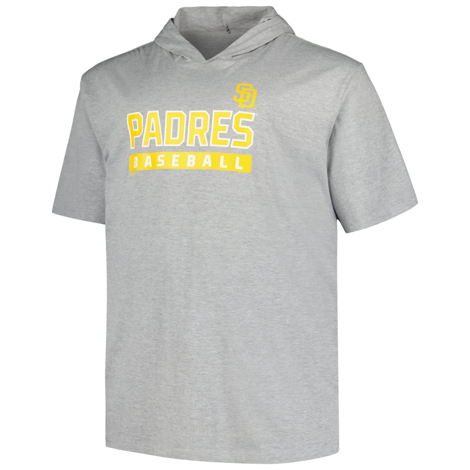 Profile San Diego Padres Short Sleeve Pullover Hoodie - view number 2