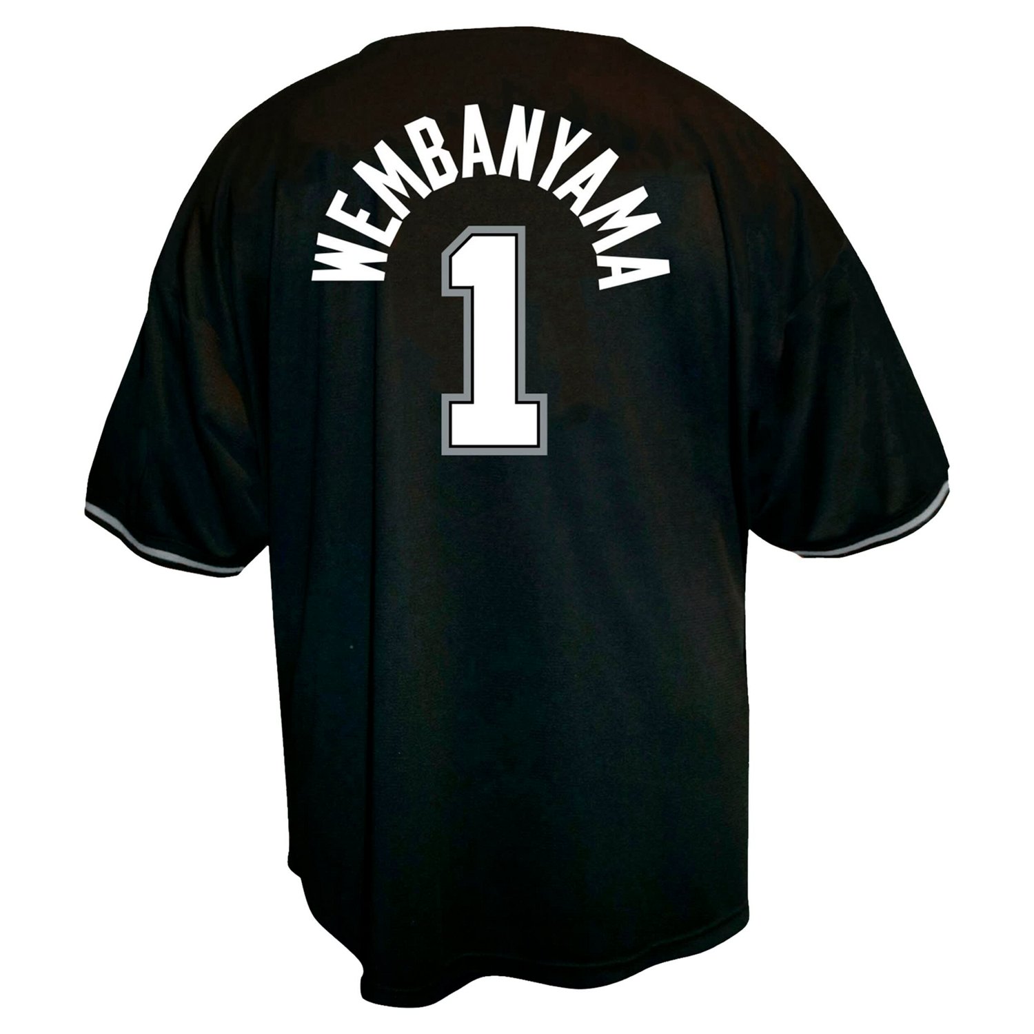 Profile Victor Wembanyama San Antonio Spurs Big  Tall Name  Number Button-Up Jersey                                              - view number 3