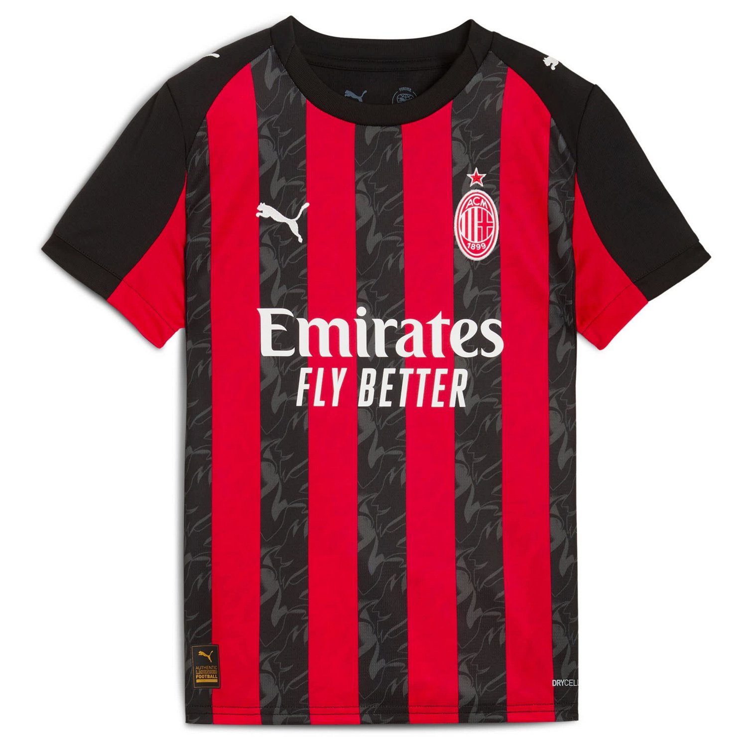 Puma Christian Pulisic AC Milan 2025 26 Home Replica Player Jersey
