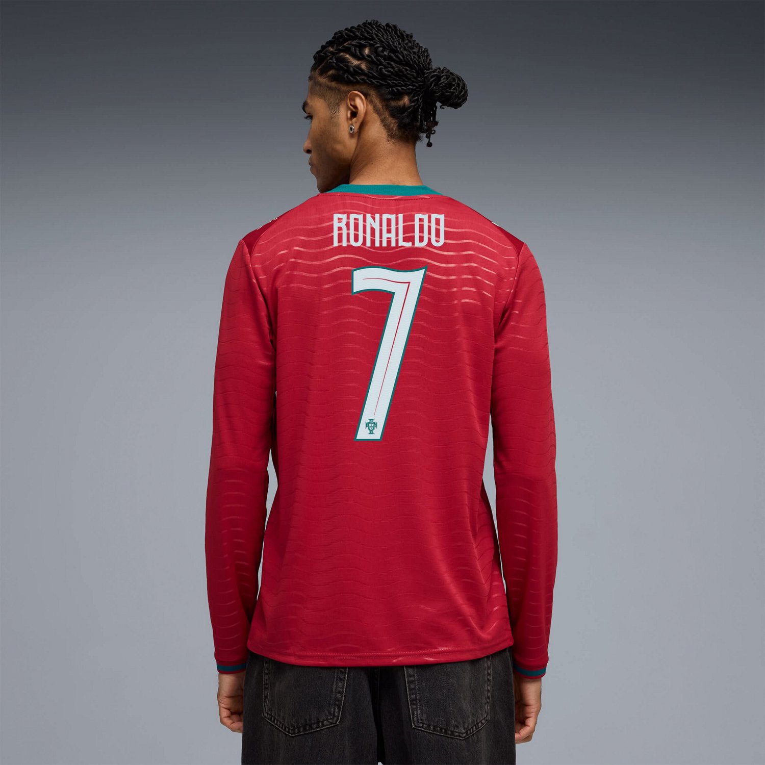 Puma Cristiano Ronaldo Portugal National Team 2026 Home Replica Long Sleeve Jersey - view number 2