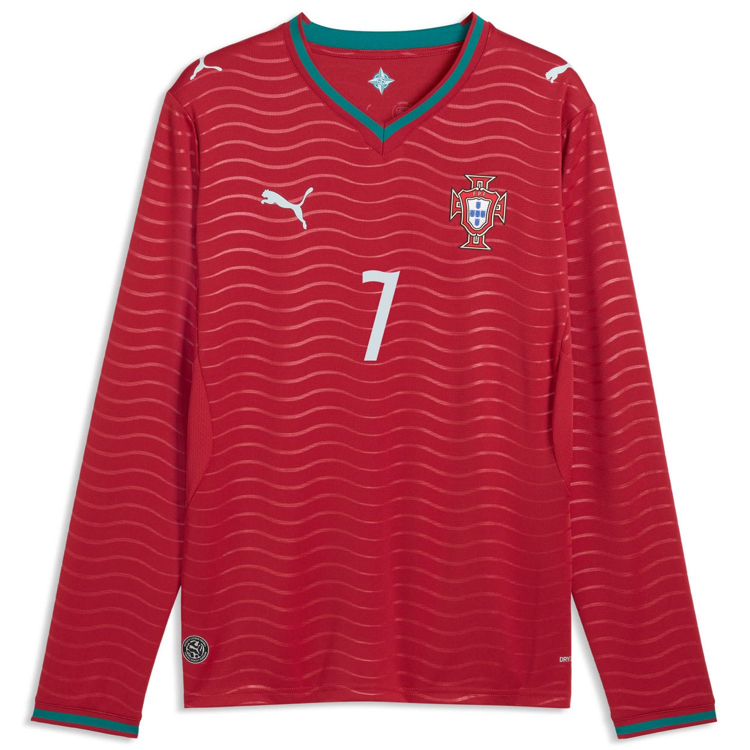 Puma Cristiano Ronaldo Portugal National Team 2026 Home Replica Long Sleeve Jersey - view number 4