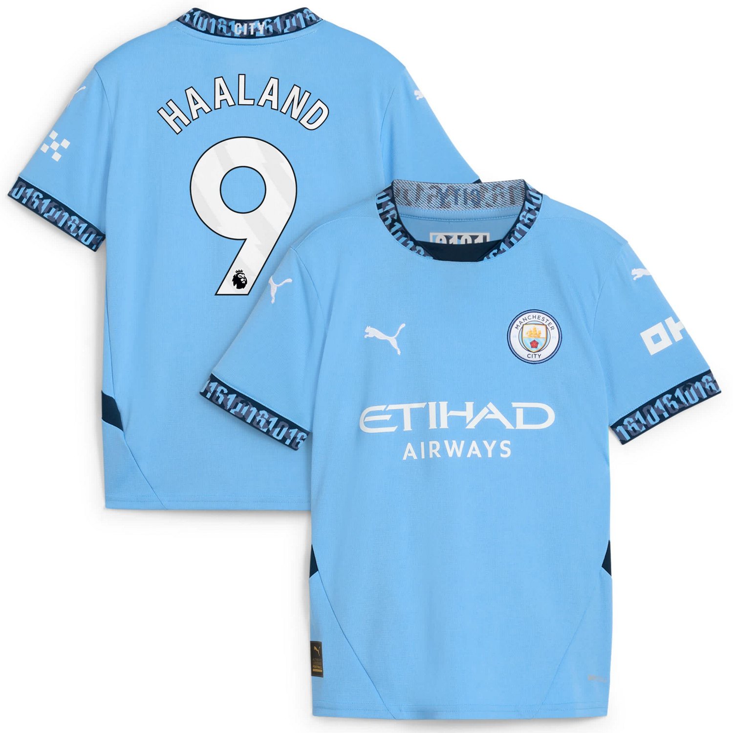 Puma Erling Haaland Light Manchester City 2024 25 Home