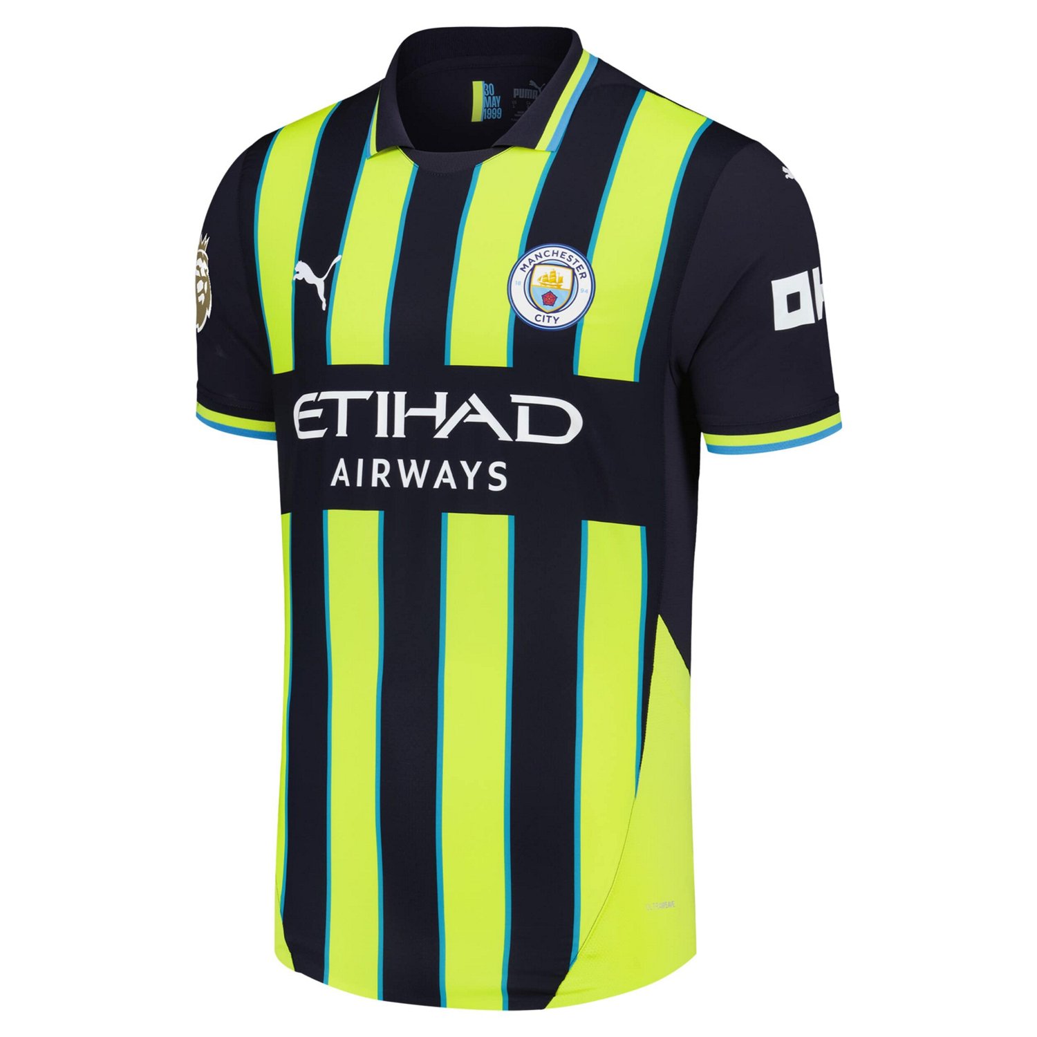 Puma Erling Haaland Manchester City 2024 25 Away Authentic Player Jersey - view number 2