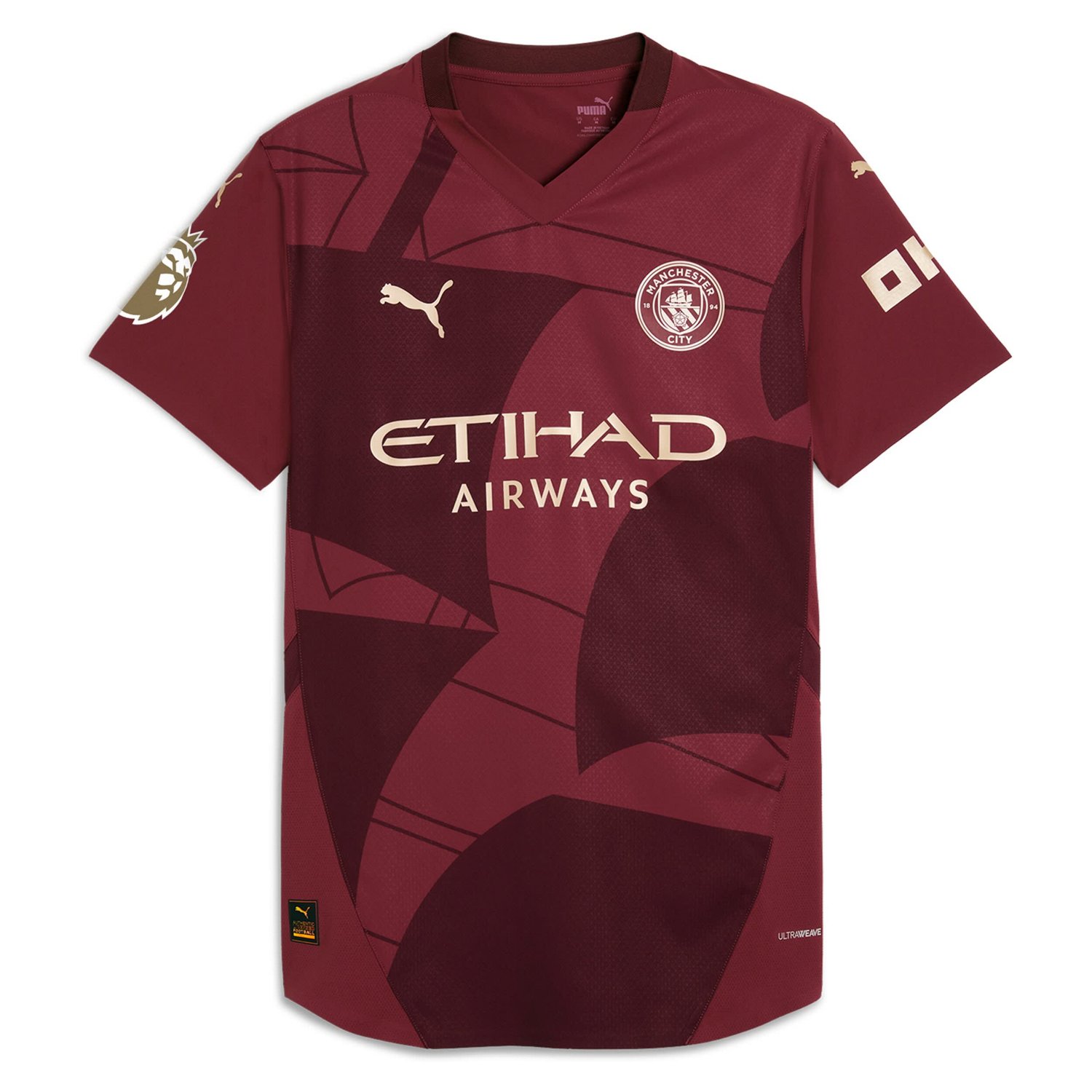 Puma Erling Haaland Manchester City 2024 25 Third Authentic Player Jersey - view number 2