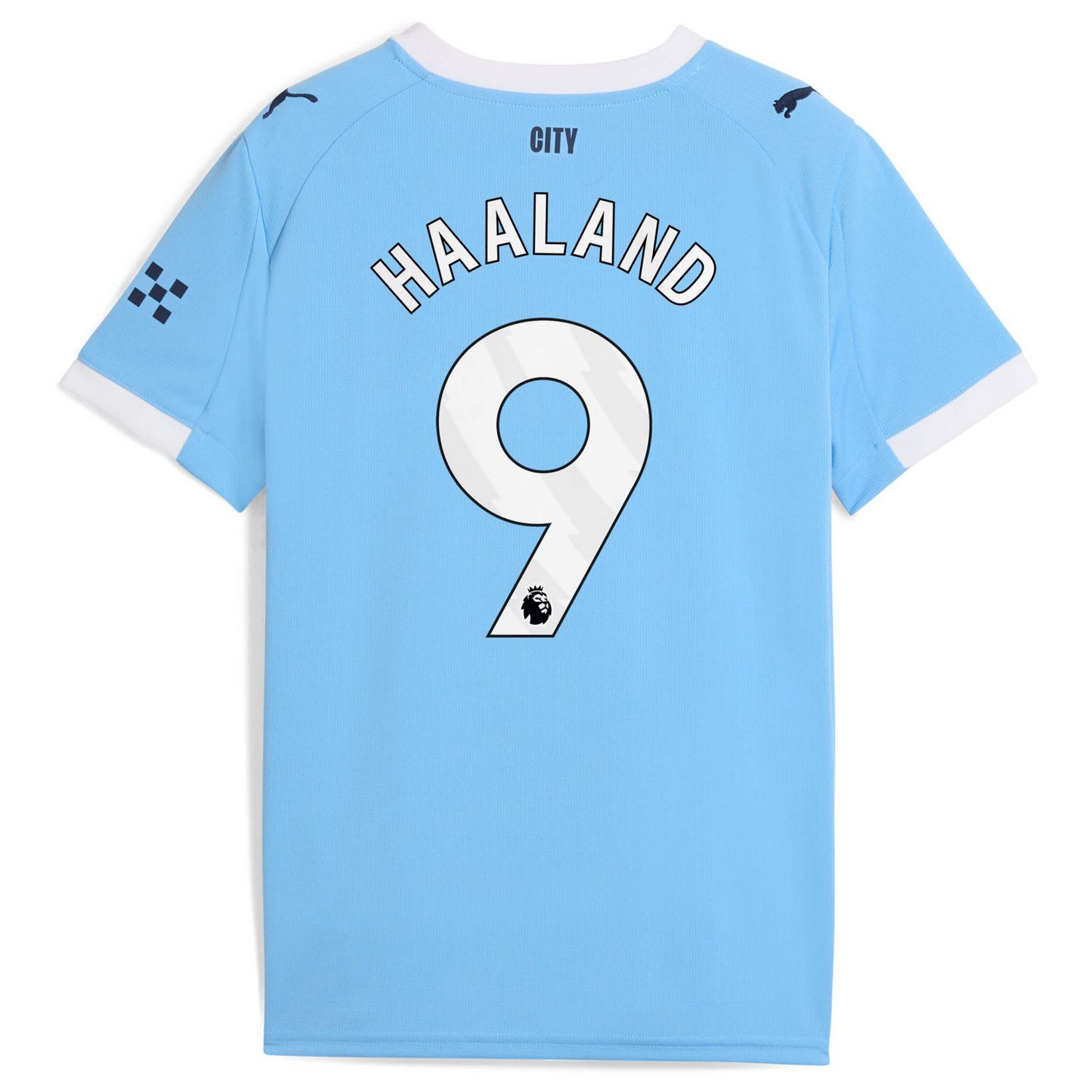 Puma Erling Haaland Sky Manchester City 2025 26 Home Replica Player Jersey - view number 3