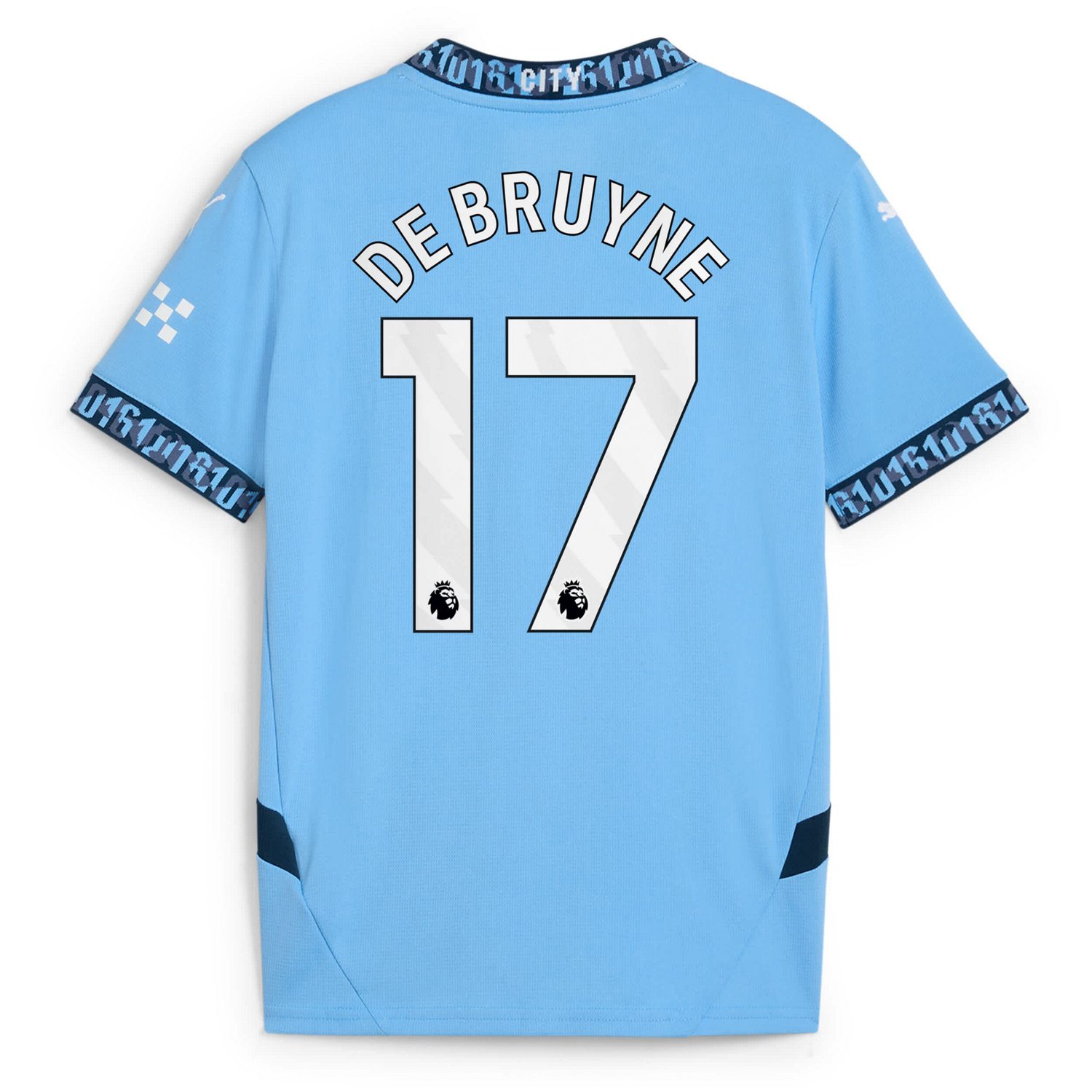 Puma Kevin De Bruyne Light Manchester City 2024 25 Home Replica Player Jersey