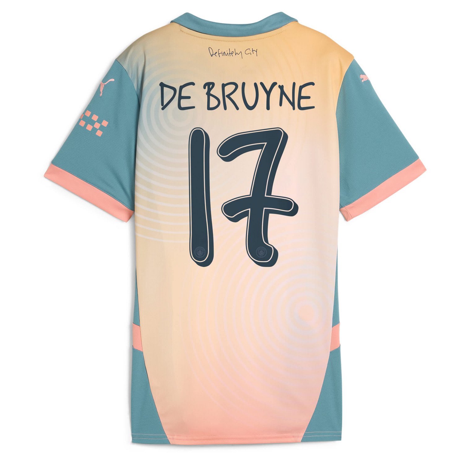 Puma Kevin De Bruyne Manchester City 2024 25 Fourth Replica Player Jersey - view number 3