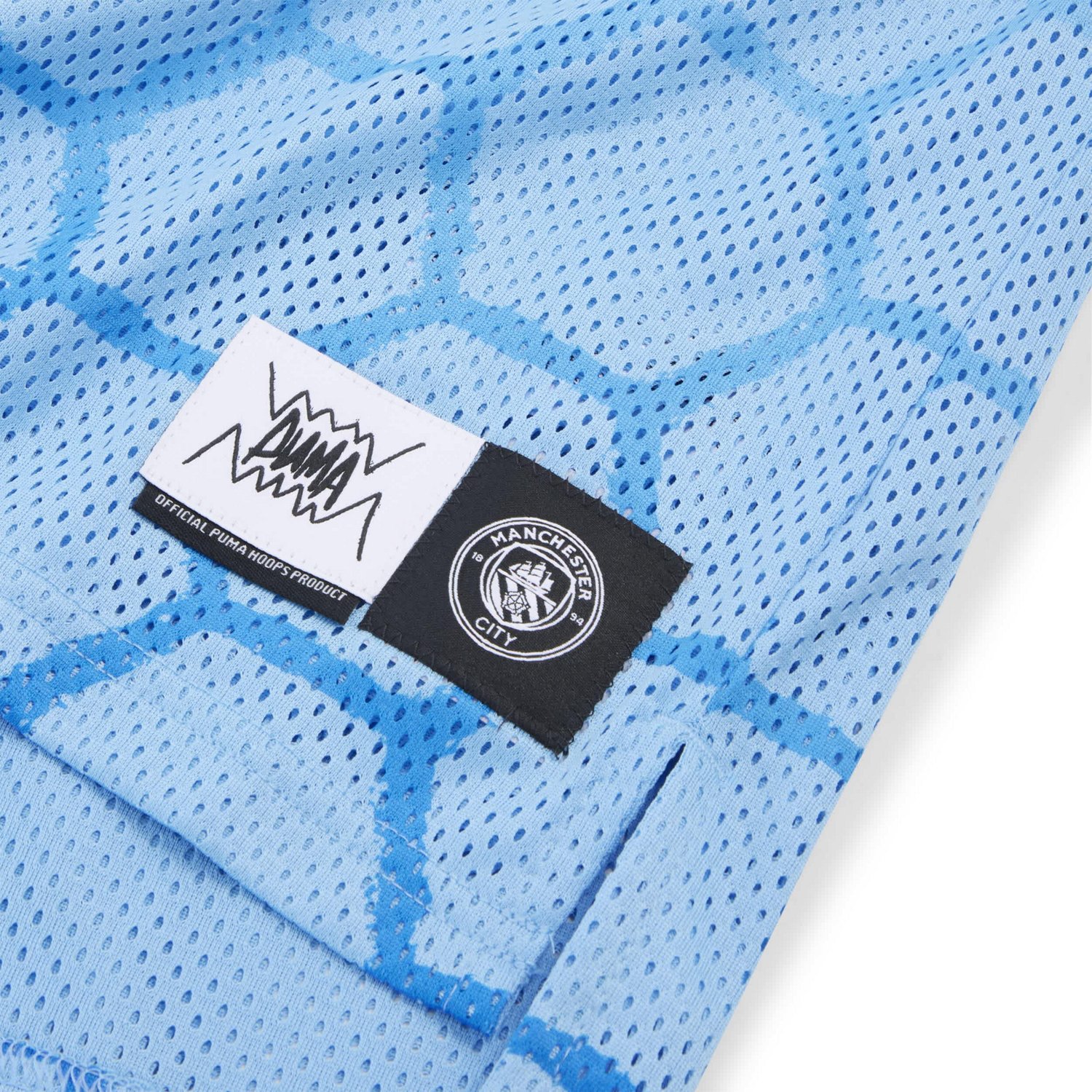 Puma Light Manchester City 2025 FIFA Club World Cup dryCELL Basketball Jersey - view number 4