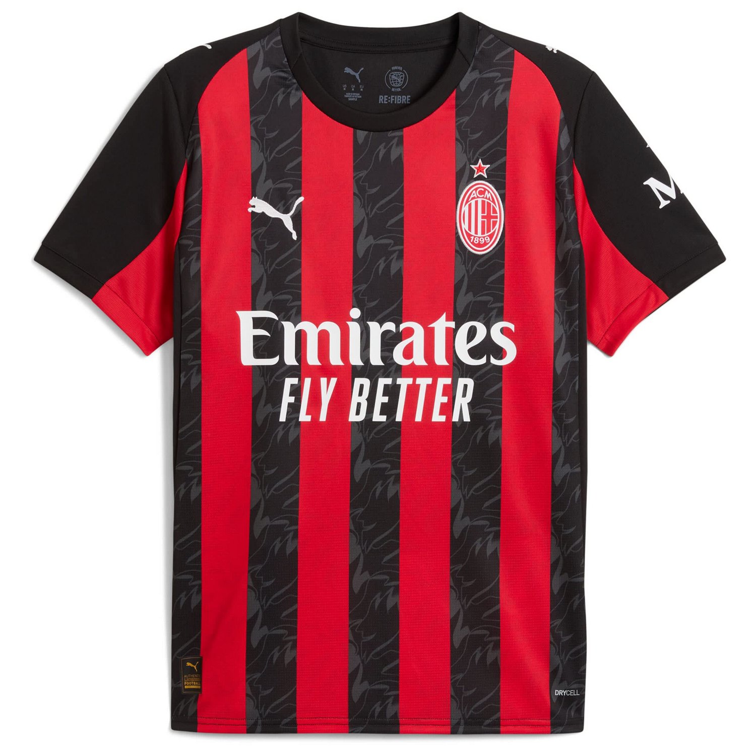 Puma Rafael Leo AC Milan 2025 26 Home Replica Player Jersey