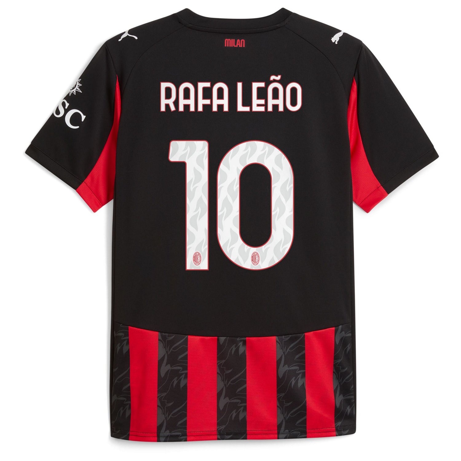 Puma Rafael Leo AC Milan 2025 26 Home Replica Player Jersey