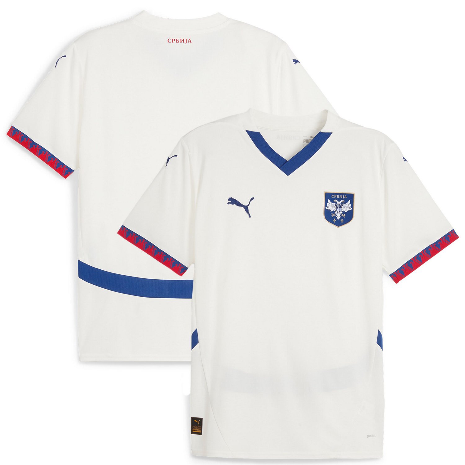Puma Serbia National Team 2024 Away Replica Jersey