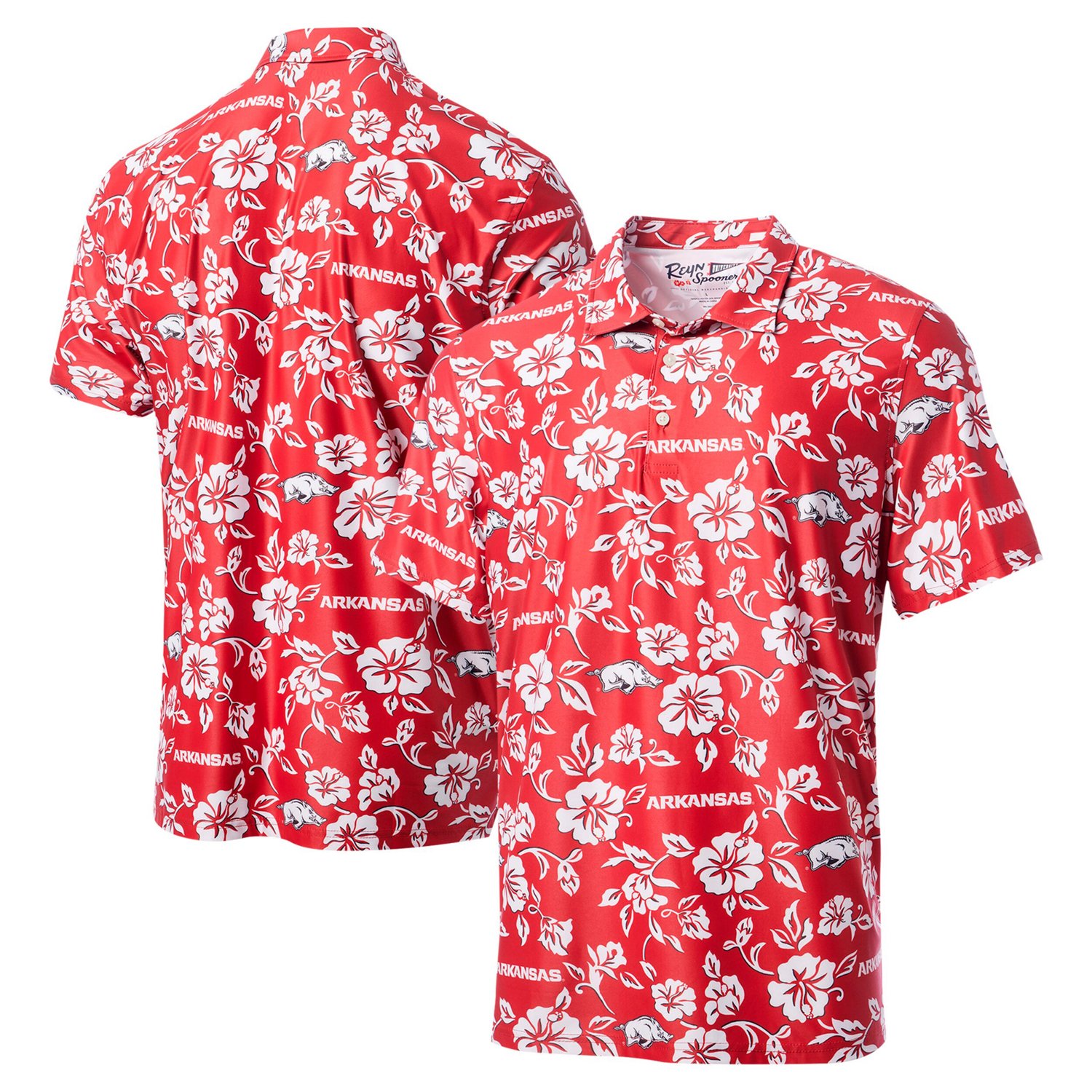 Reyn Spooner Arkansas Razorbacks Performance Polo