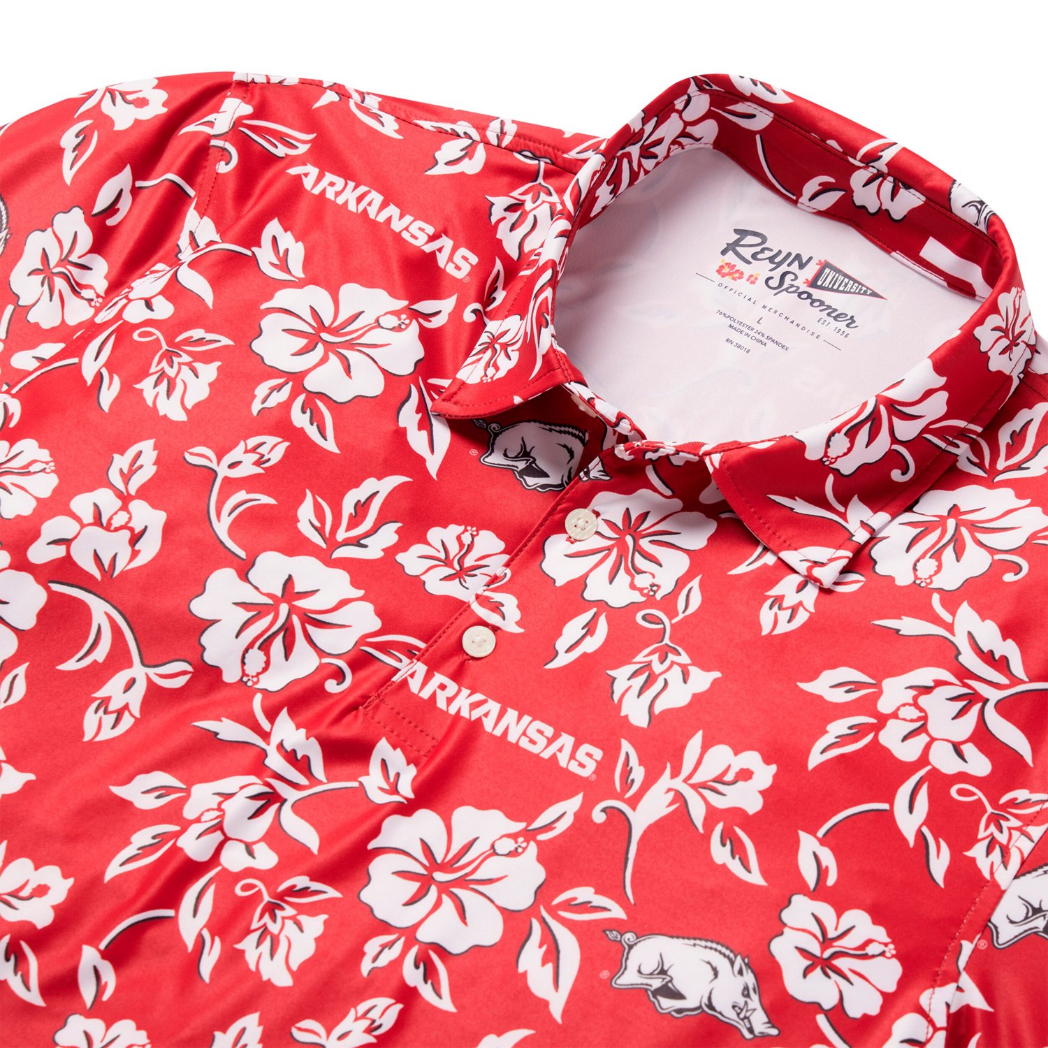 Reyn Spooner Arkansas Razorbacks Performance Polo - view number 4