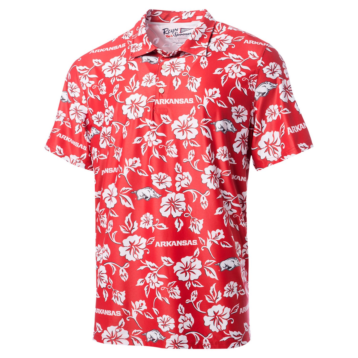 Reyn Spooner Arkansas Razorbacks Performance Polo - view number 2