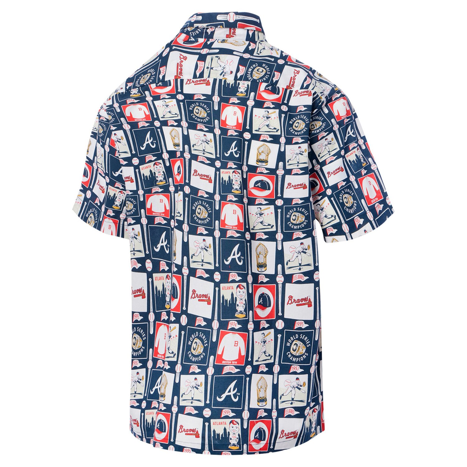 Reyn Spooner Atlanta Braves Champions Scenic Button-Up Shirt