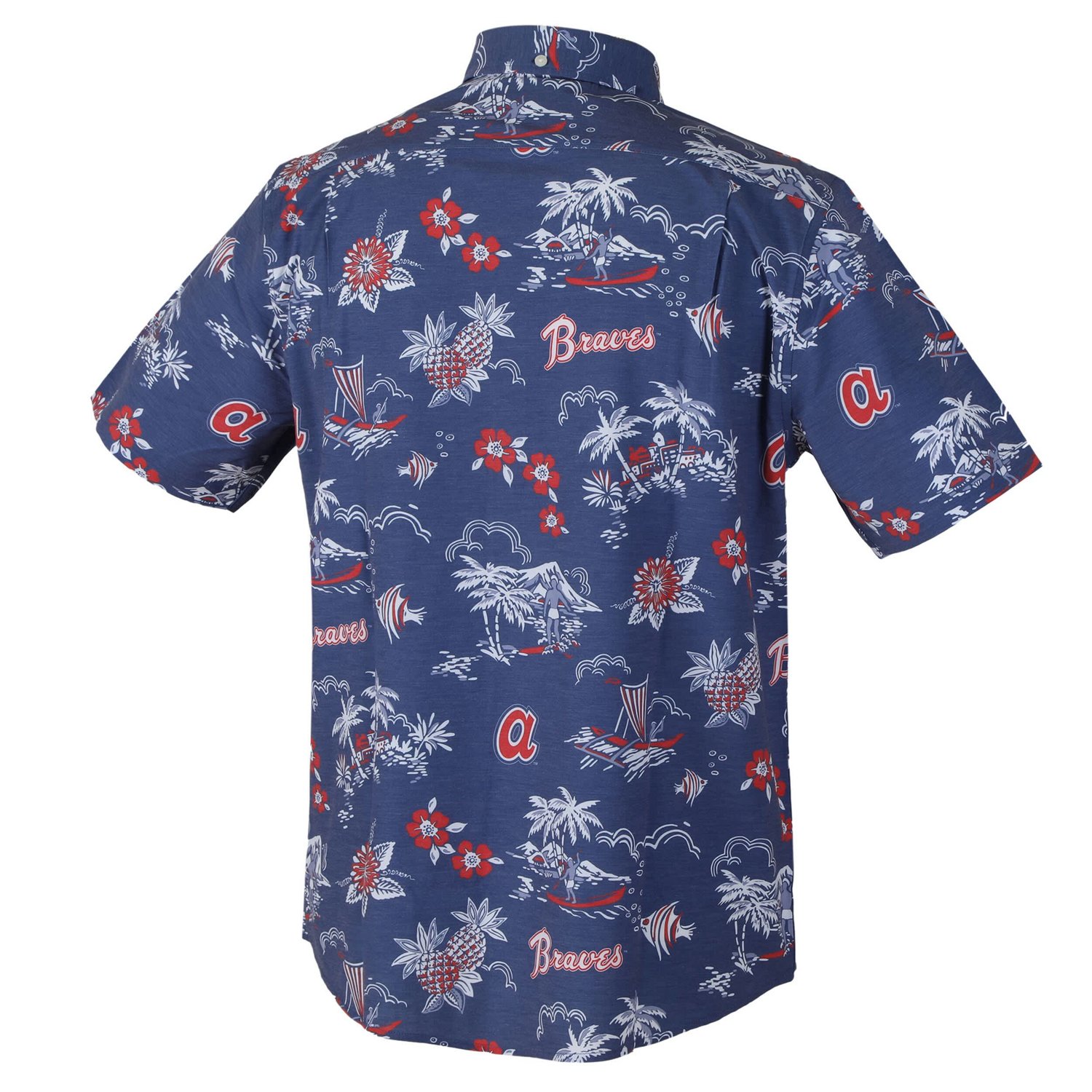 Reyn Spooner Atlanta Braves Kekai Button-Down Shirt - view number 3