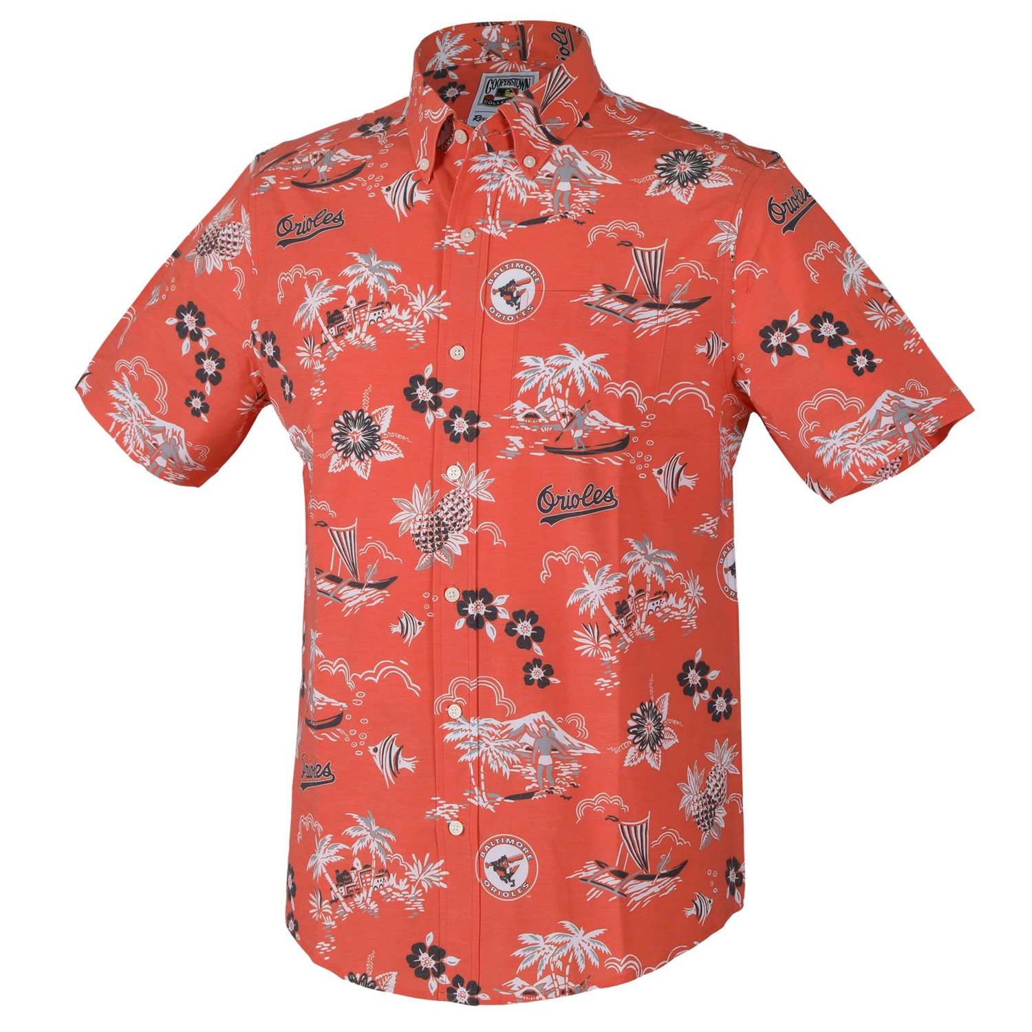 Reyn Spooner Baltimore Orioles Kekai Button-Down Shirt - view number 2