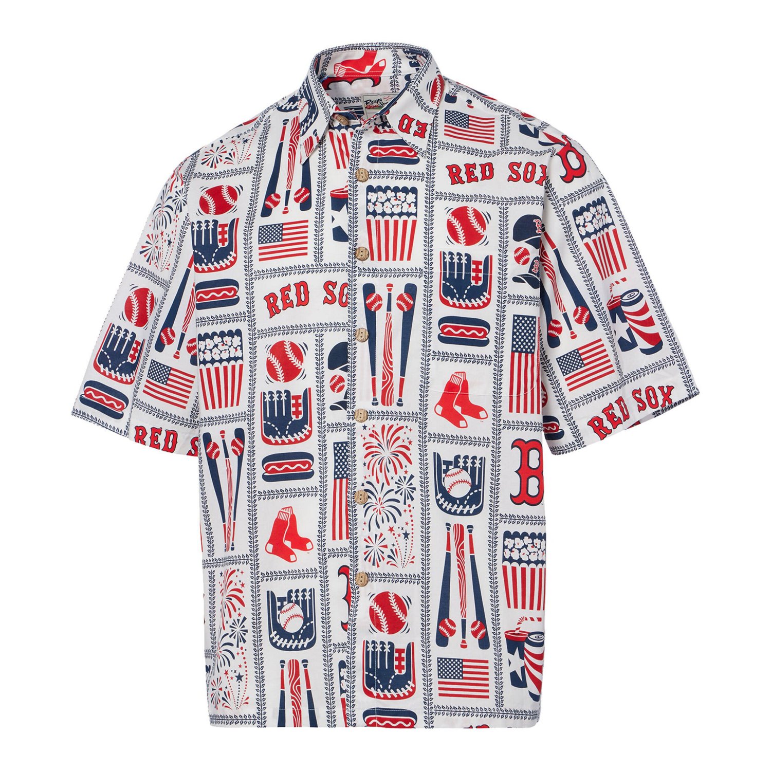 Reyn Spooner Boston Red Sox Americana Button-Up Shirt - view number 2