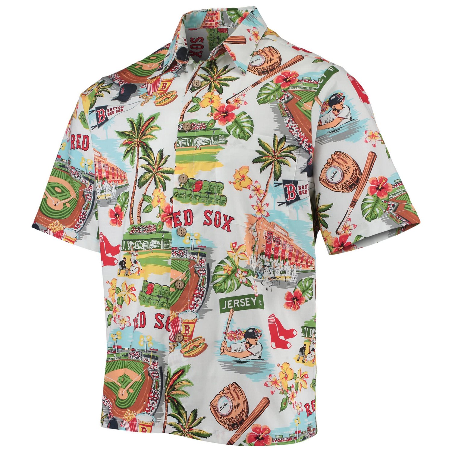 Reyn Spooner Boston Red Sox Scenic Button-Up Shirt