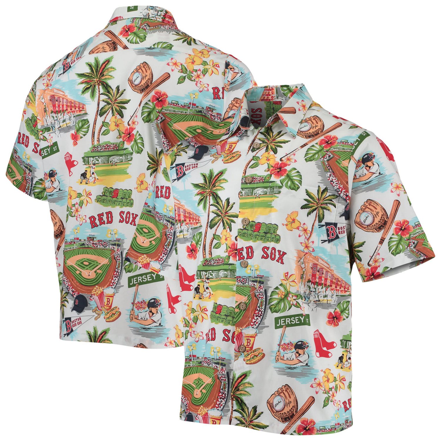 Reyn Spooner Boston Red Sox Scenic Button-Up Shirt