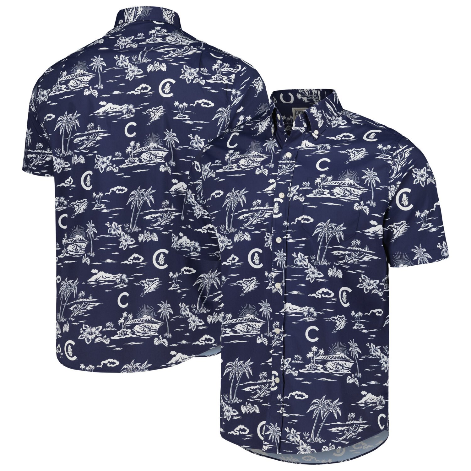 Reyn Spooner Chicago Cubs Kekai Button-Down Shirt