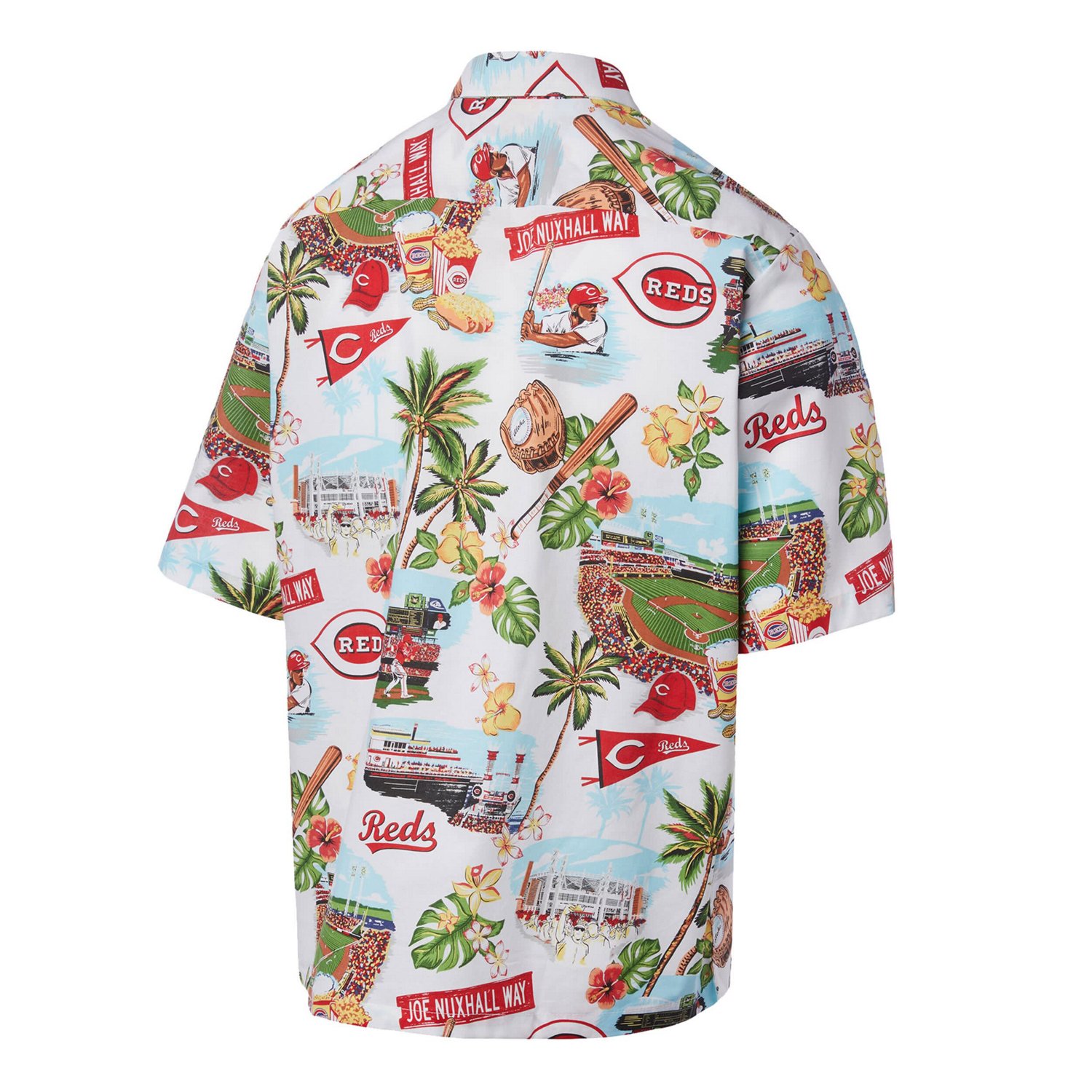 Reyn Spooner Cincinnati Reds Scenic Button-Up Shirt                                                                              - view number 3