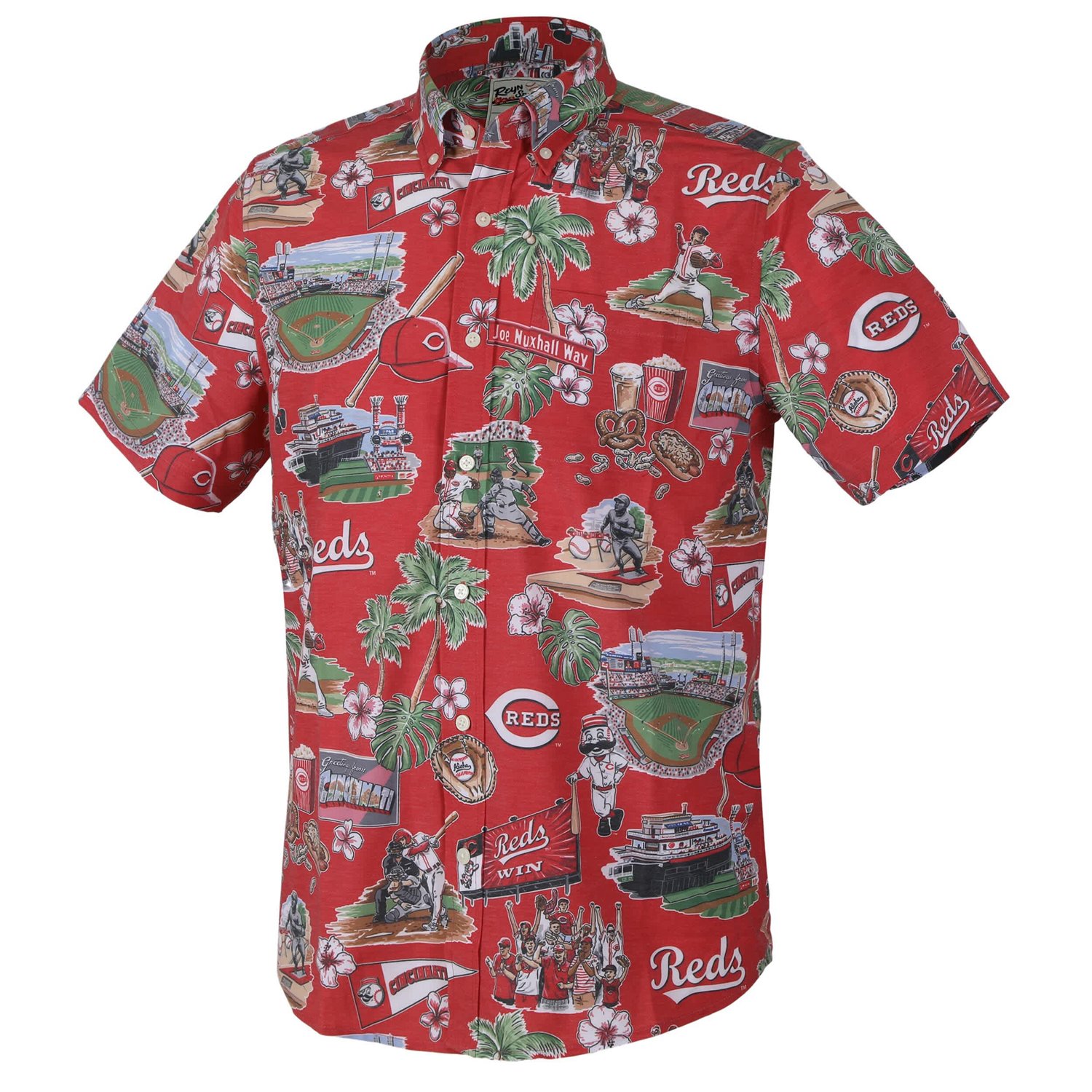 Reyn Spooner Cincinnati s Scenic Tri-Blend Button-Down Shirt - view number 2