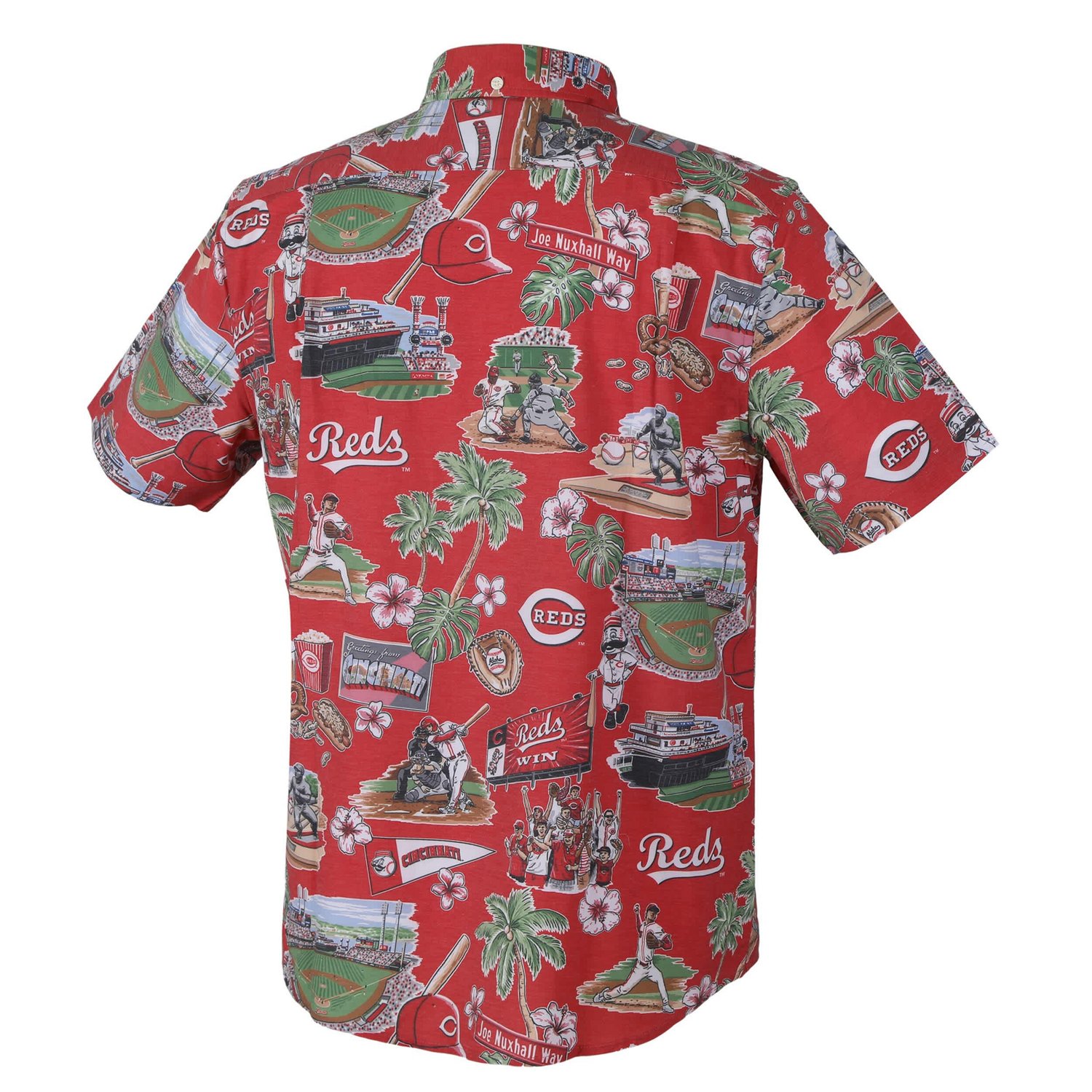 Reyn Spooner Cincinnati s Scenic Tri-Blend Button-Down Shirt - view number 3