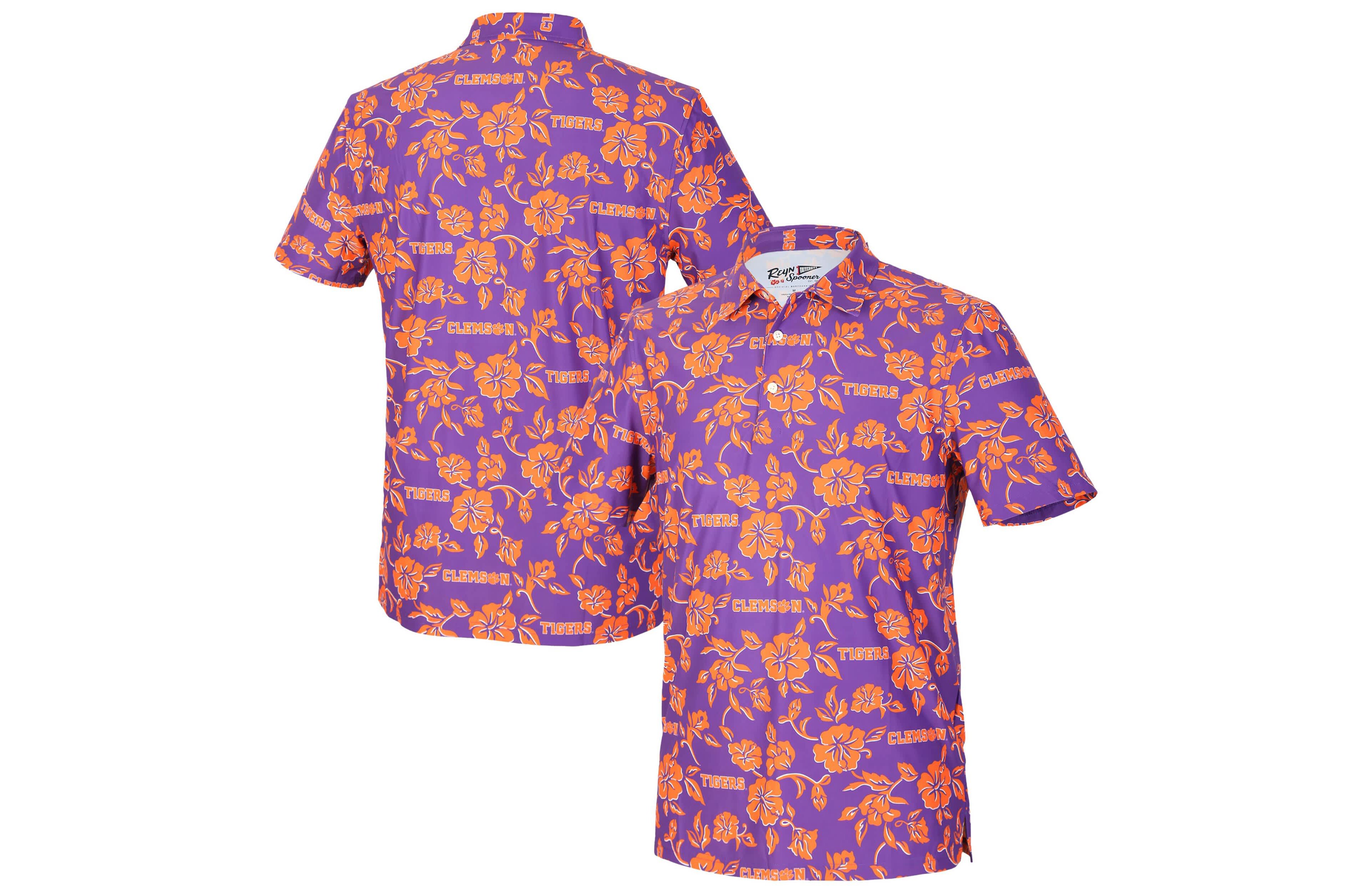 Reyn Spooner Clemson Tigers Pua Performance Polo