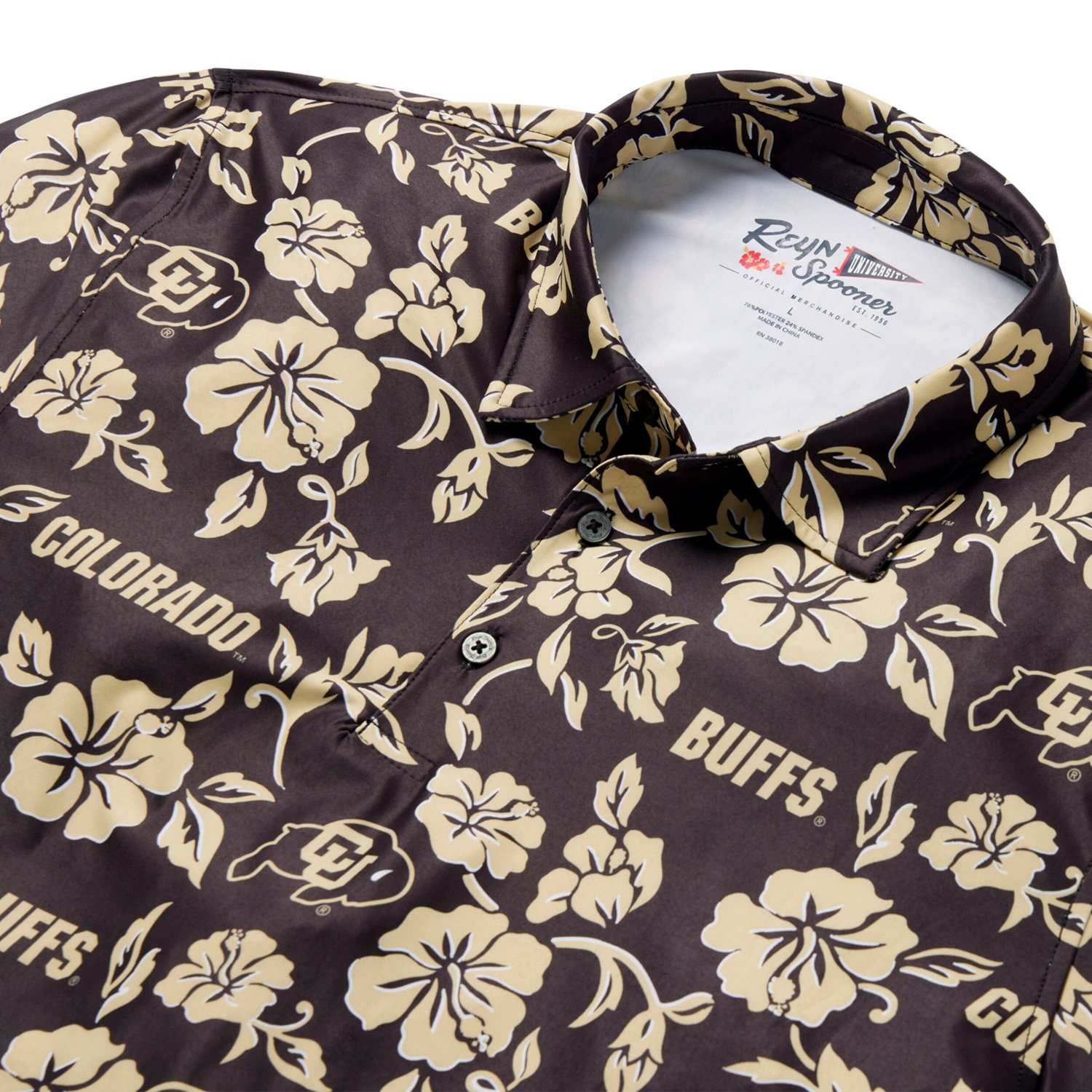 Reyn Spooner Colorado Buffaloes Performance Polo - view number 4