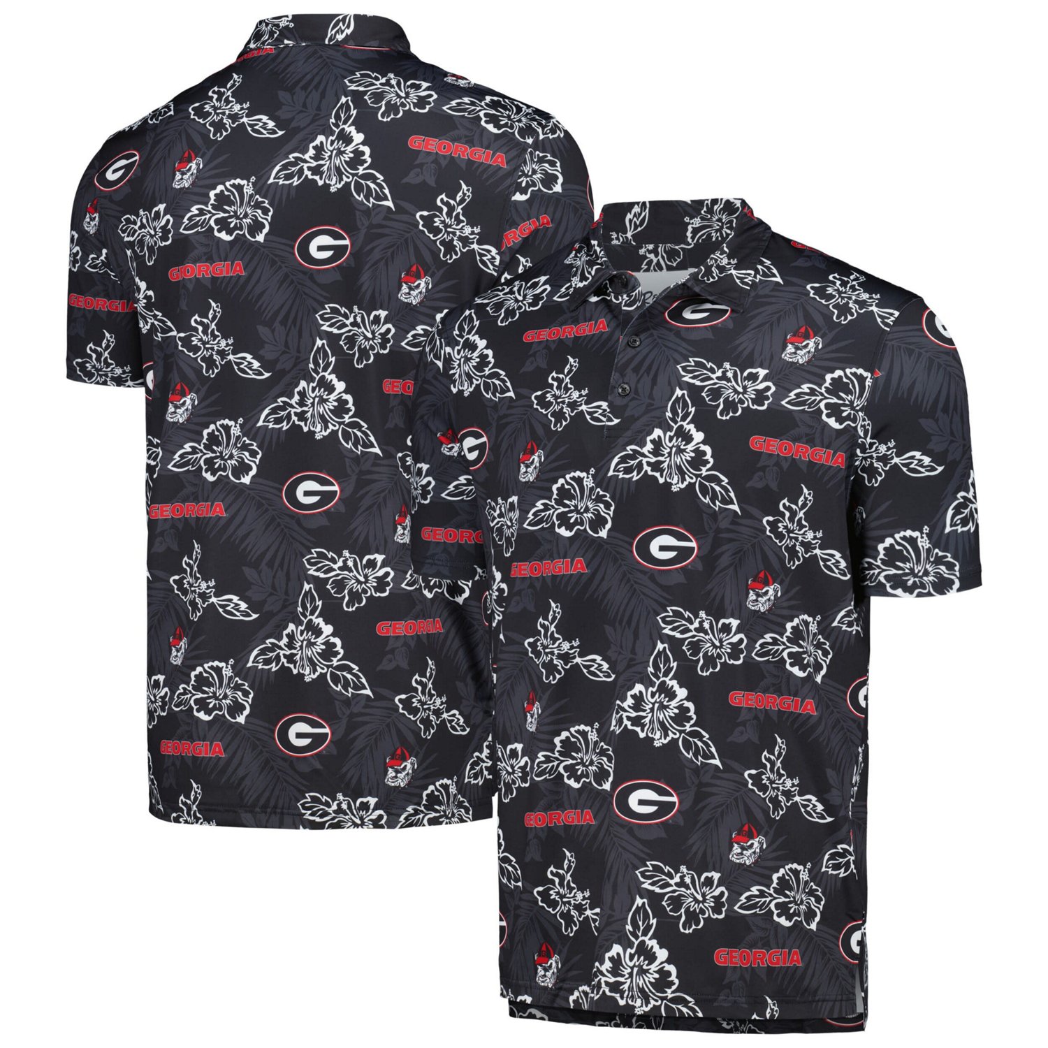 Reyn Spooner Georgia Bulldogs Performance Polo