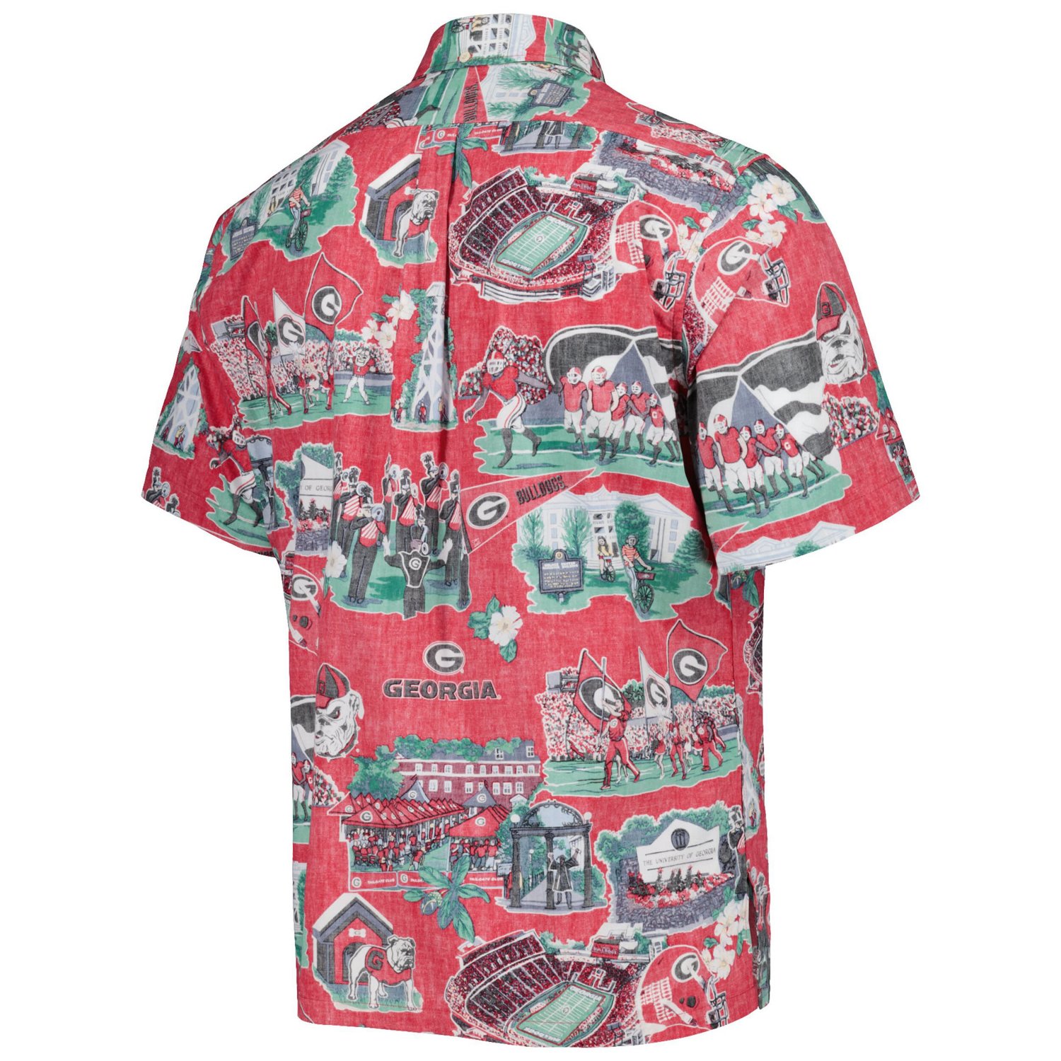 Reyn Spooner Georgia Bulldogs Scenic Button-Down Shirt - view number 3