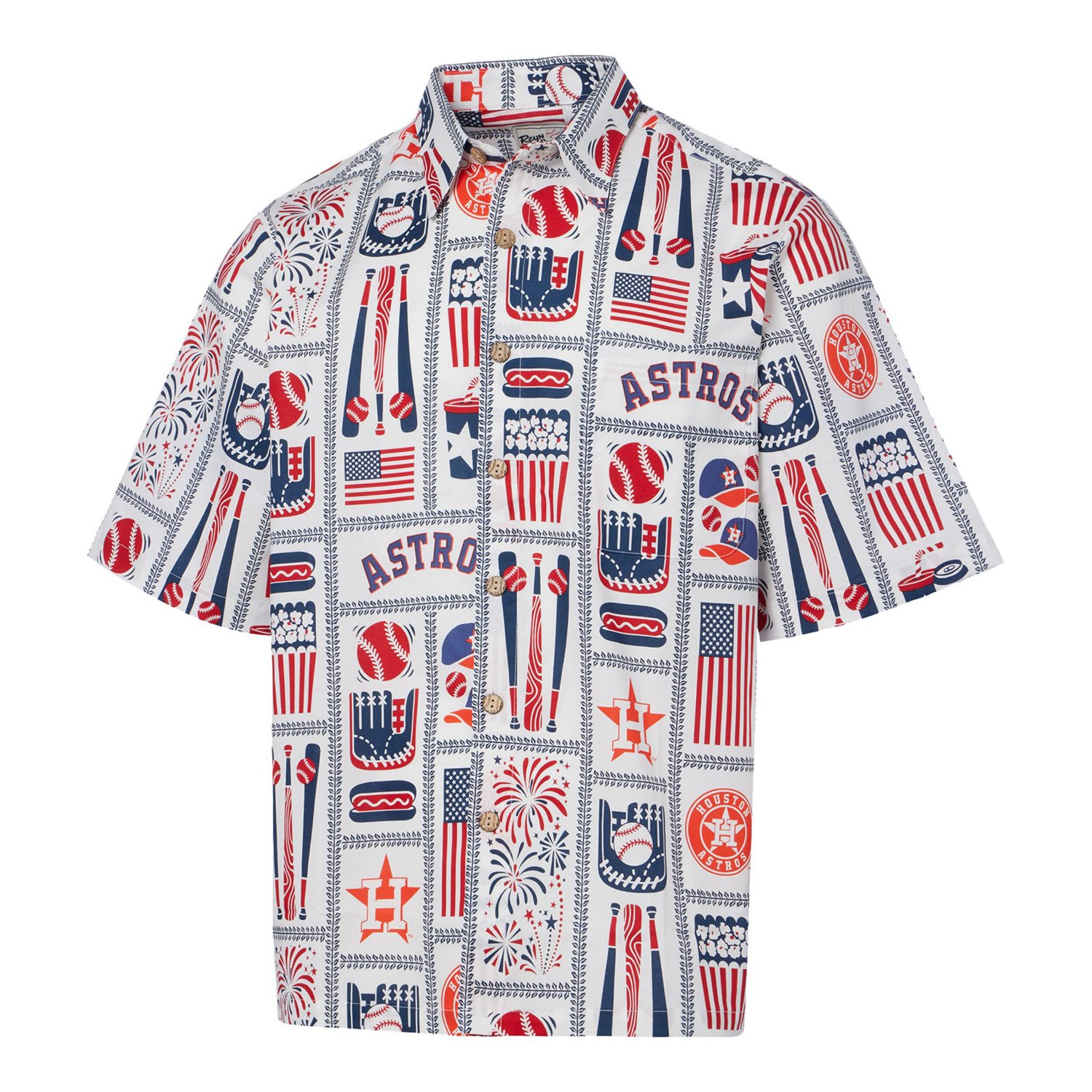 Reyn Spooner Houston Astros Americana Button-Up Shirt - view number 2