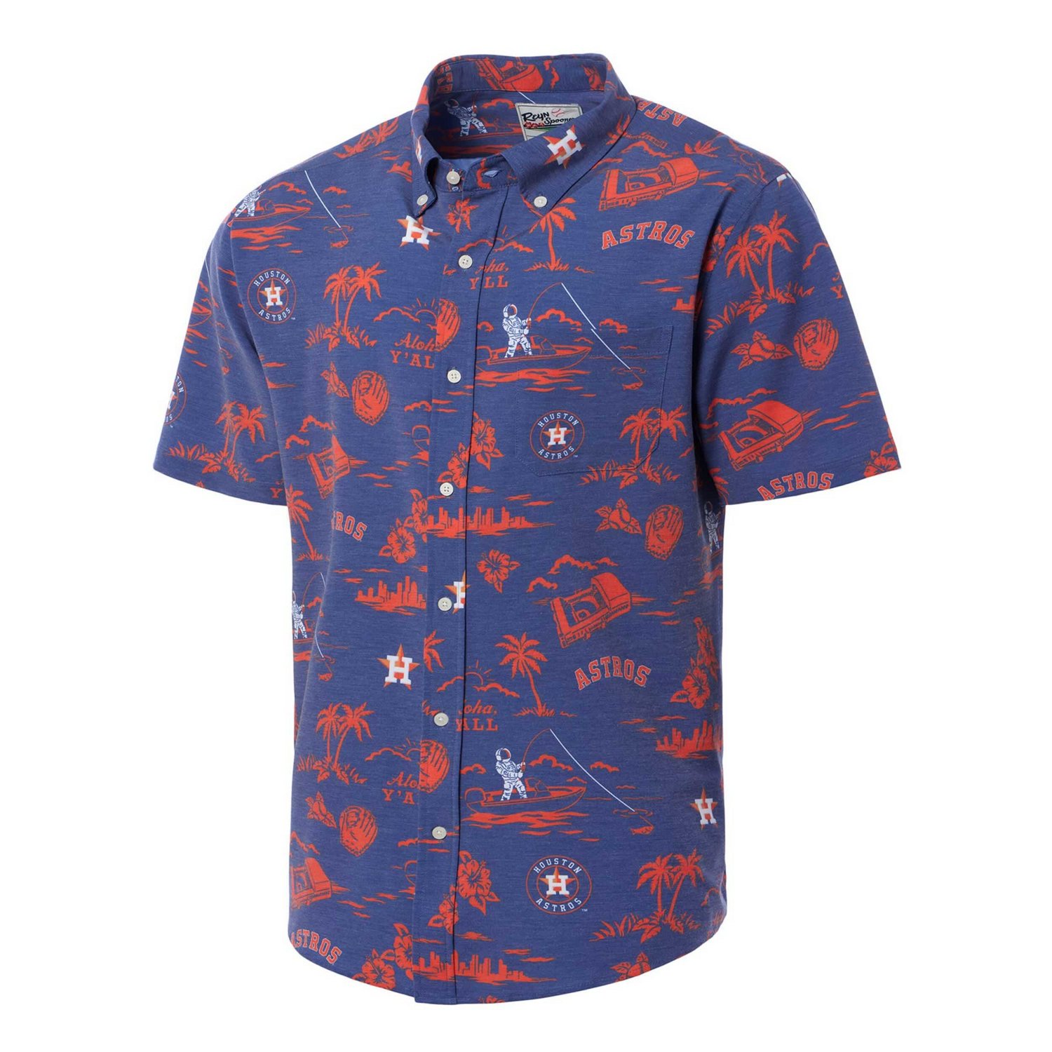 Reyn Spooner Houston Astros Kekai Button-Down Shirt - view number 2