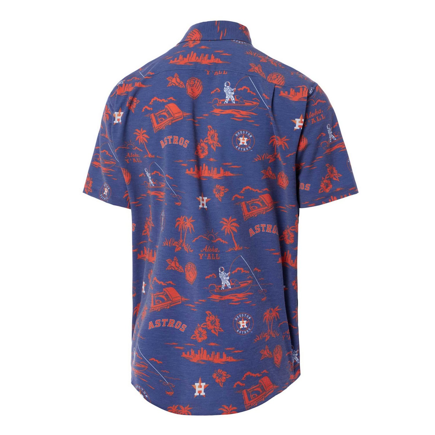 Reyn Spooner Houston Astros Kekai Button-Down Shirt - view number 3