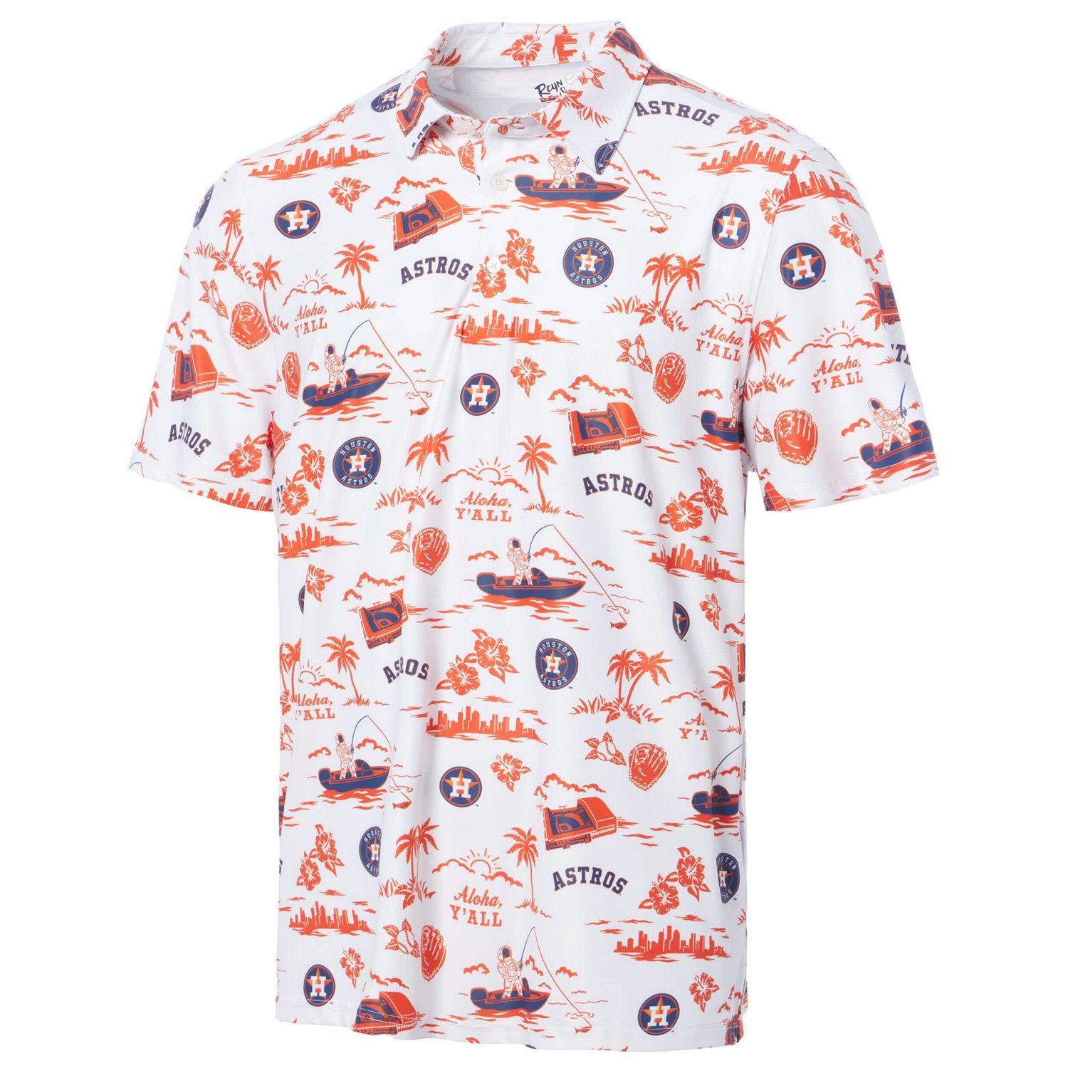 Reyn Spooner Houston Astros Pua Performance Polo - view number 2