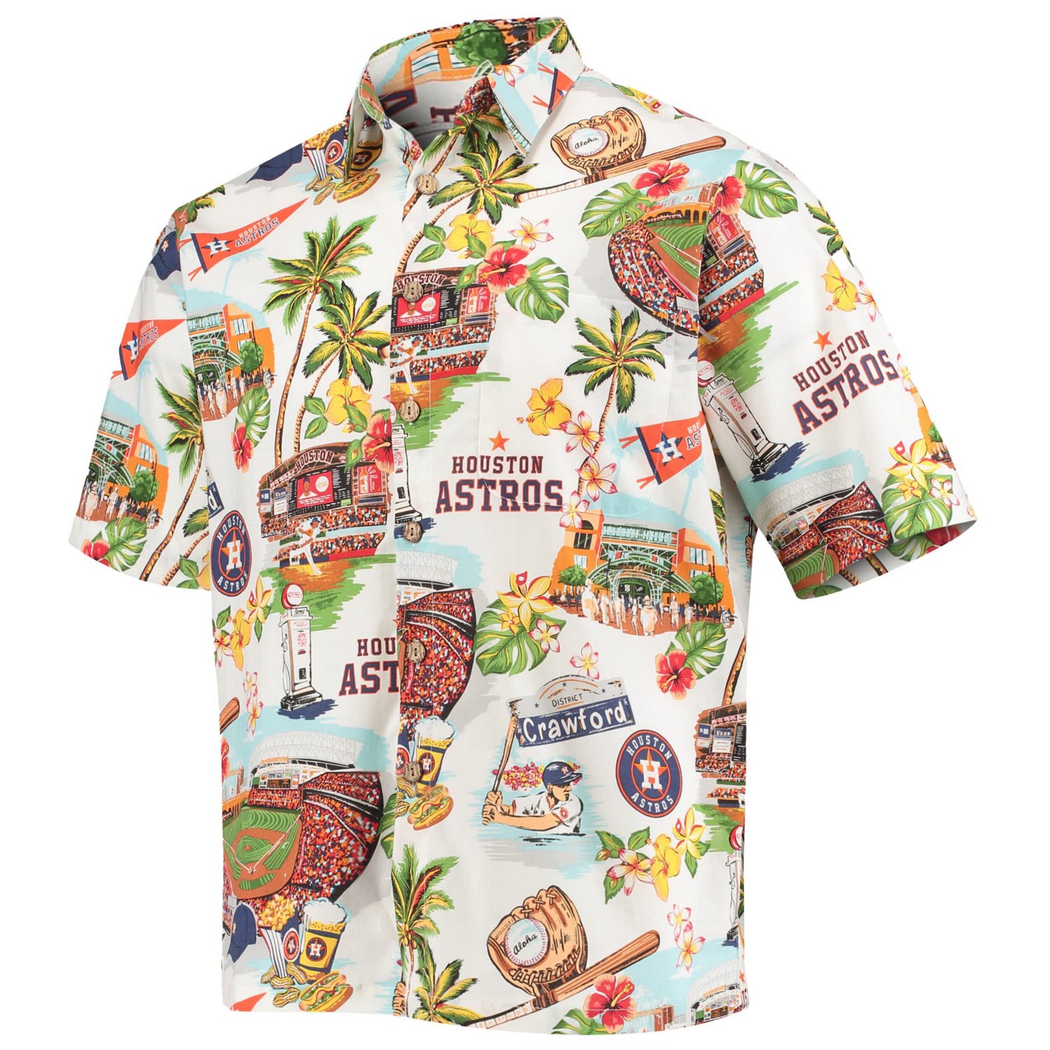 Reyn Spooner Houston Astros Scenic Button-Up Shirt - view number 2