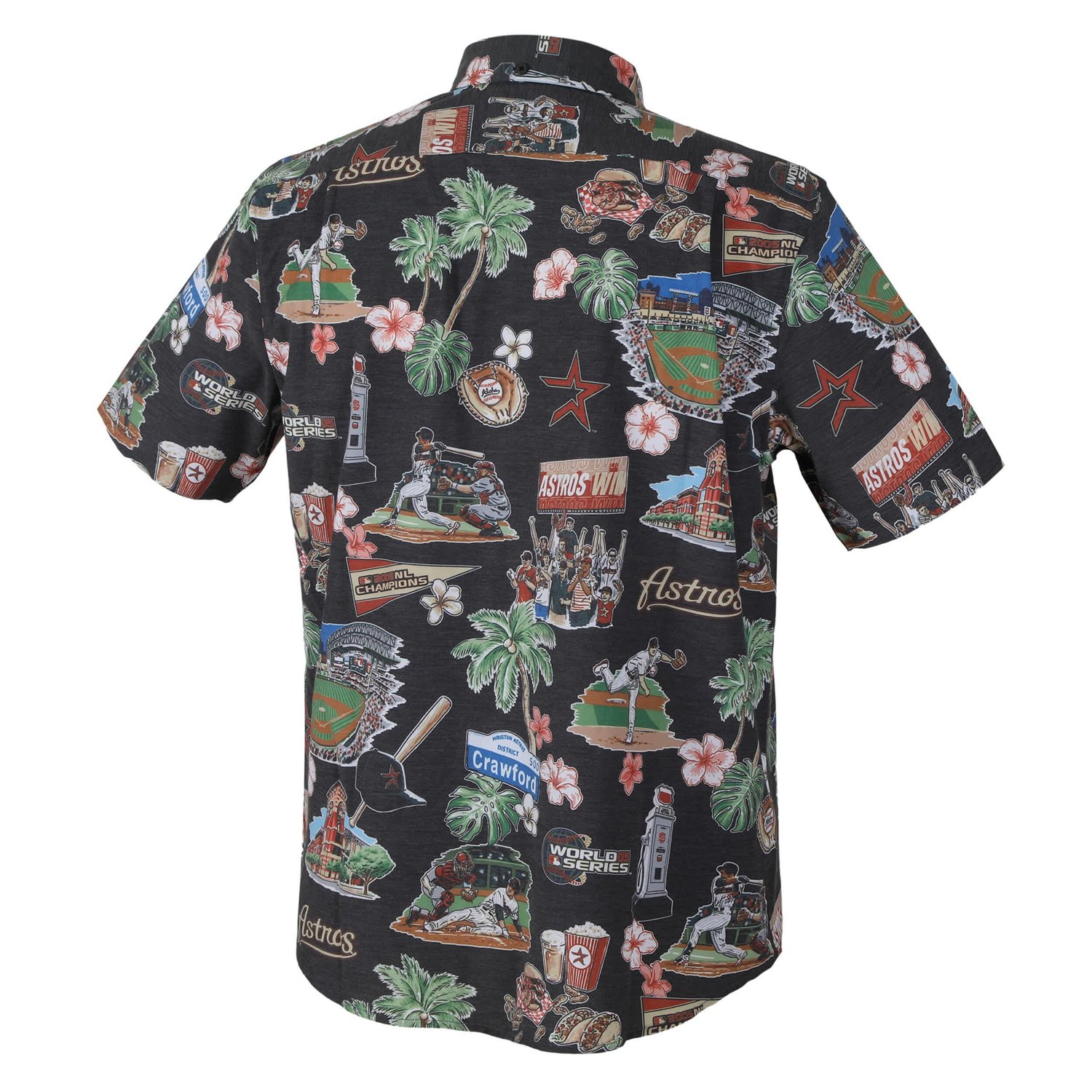 Reyn Spooner Houston Astros Scenic Tri-Blend Button-Down Shirt