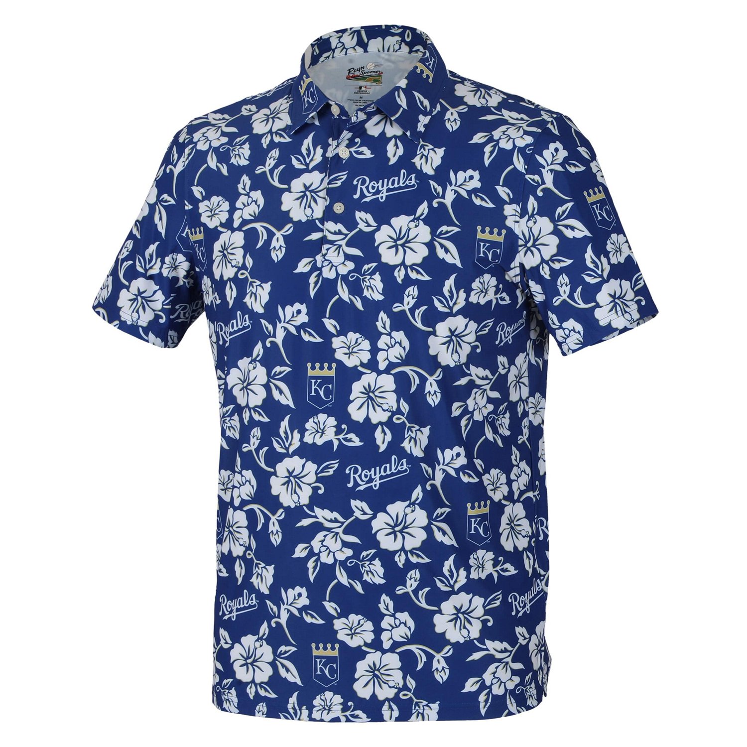 Reyn Spooner Kansas City Royals Pua Performance Polo
